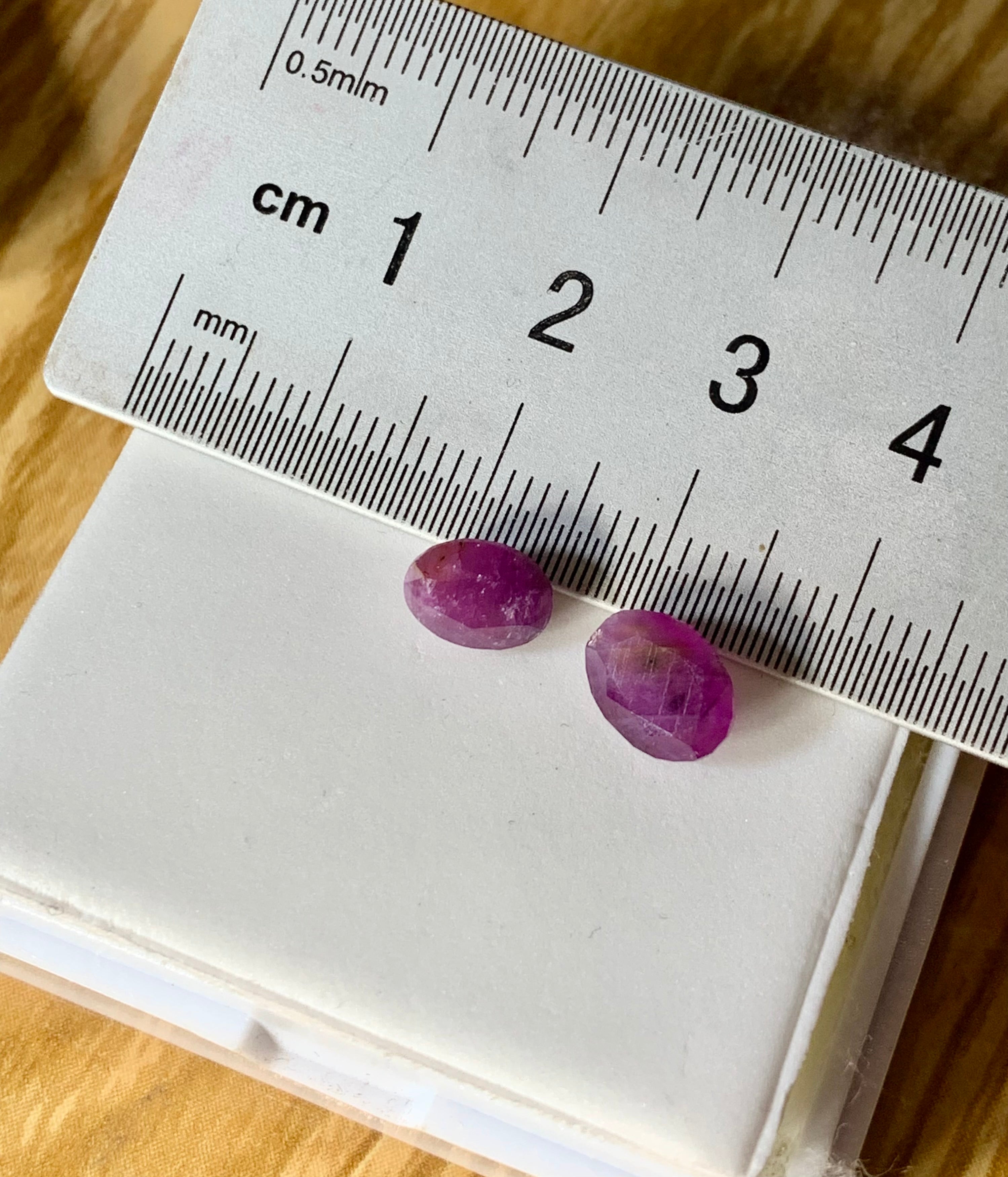 4.12 Carats Of Natural Oval Kashmir Batakundi Ruby | Loose Ruby For Jewelry