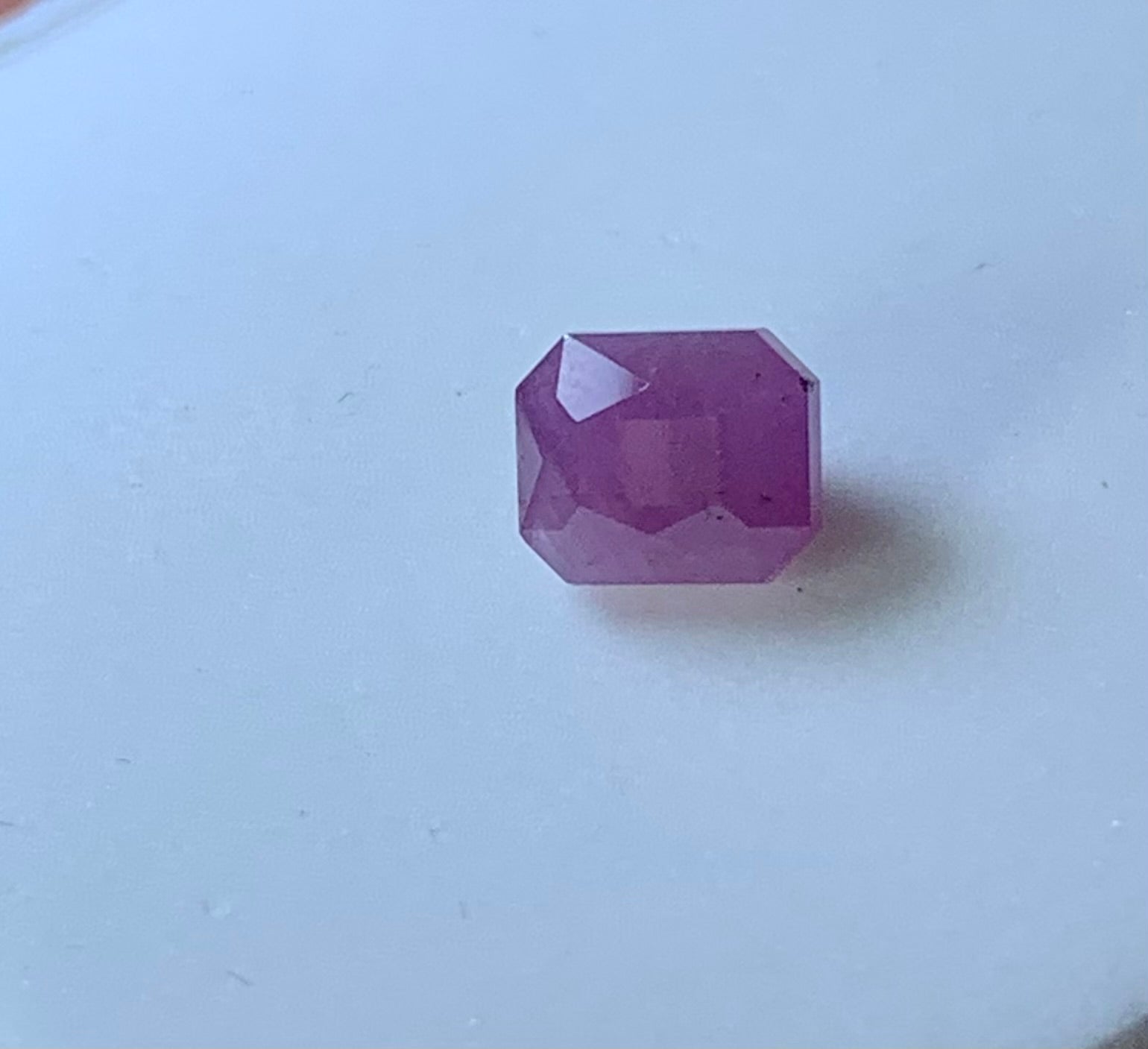 1.70 Carats Natural Kashmir Faceted Ruby | Loose Ruby For Stones For Jewelry