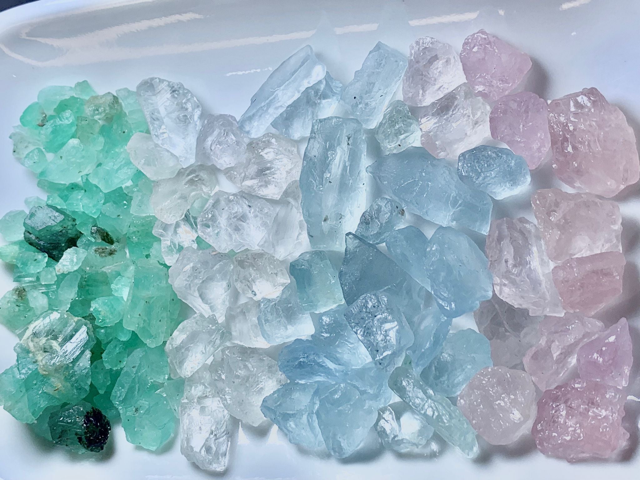 natural beryl collection