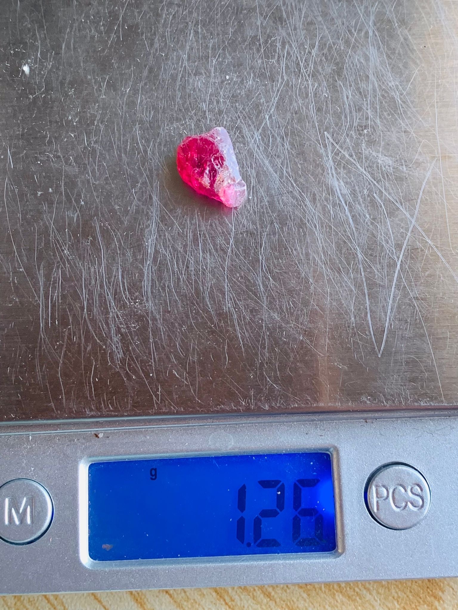 Facet Grade Rough Rhodolite Purple Garnet 70 grams | Raw Gemstones for Faceting