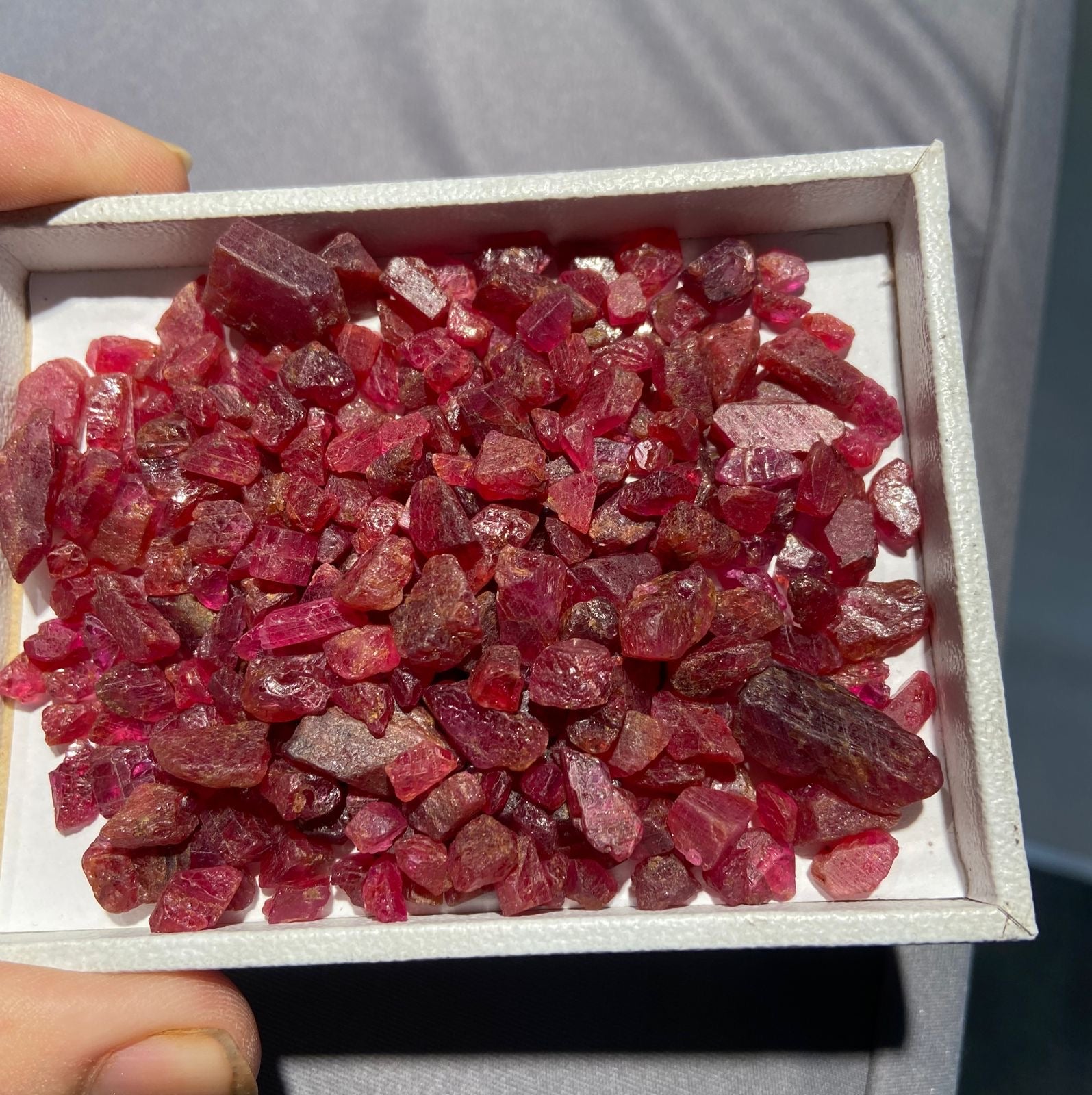 Facet Grade Rough Rubies and Panjsher Emerald