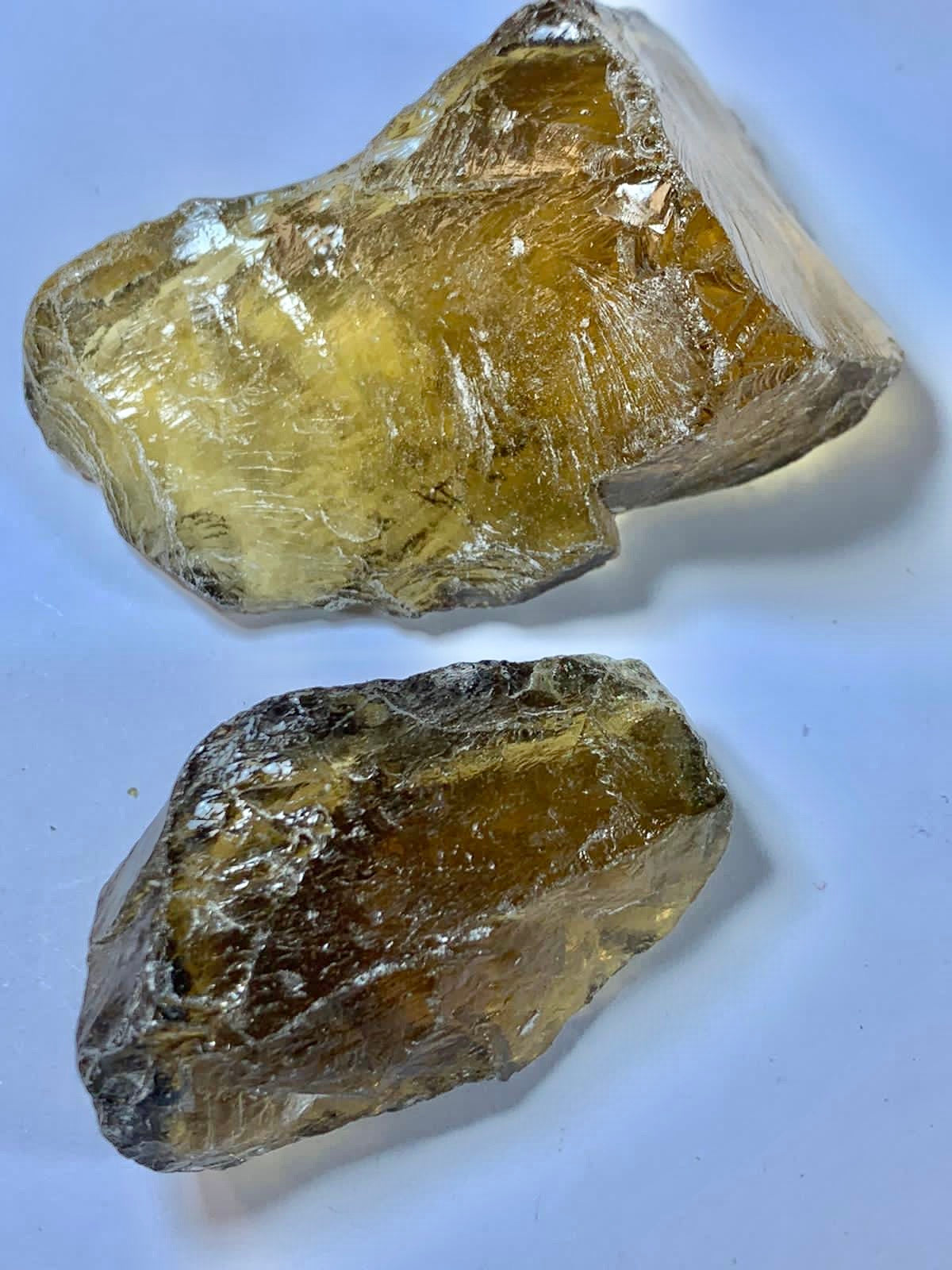 Small Deal Of Four Different Facet Grad Quartz Rough Gemstones