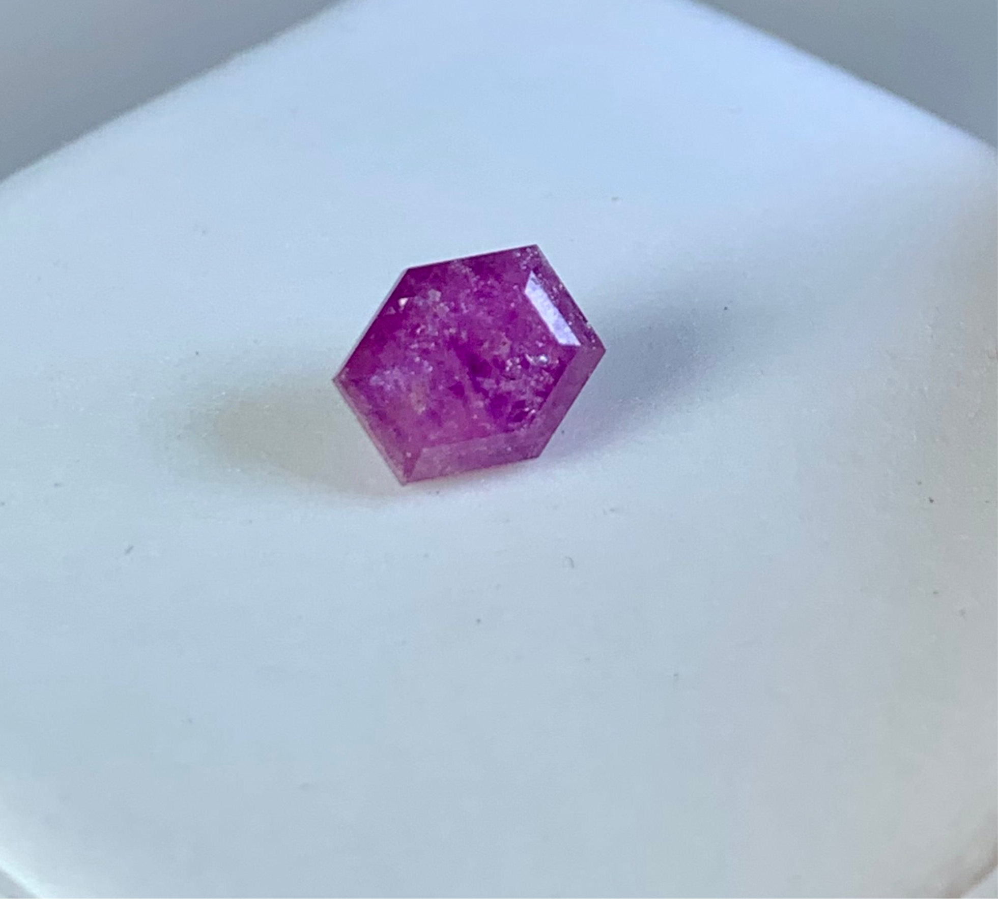 2 Carats Natural Trapiche Batakundi Kashmir Ruby