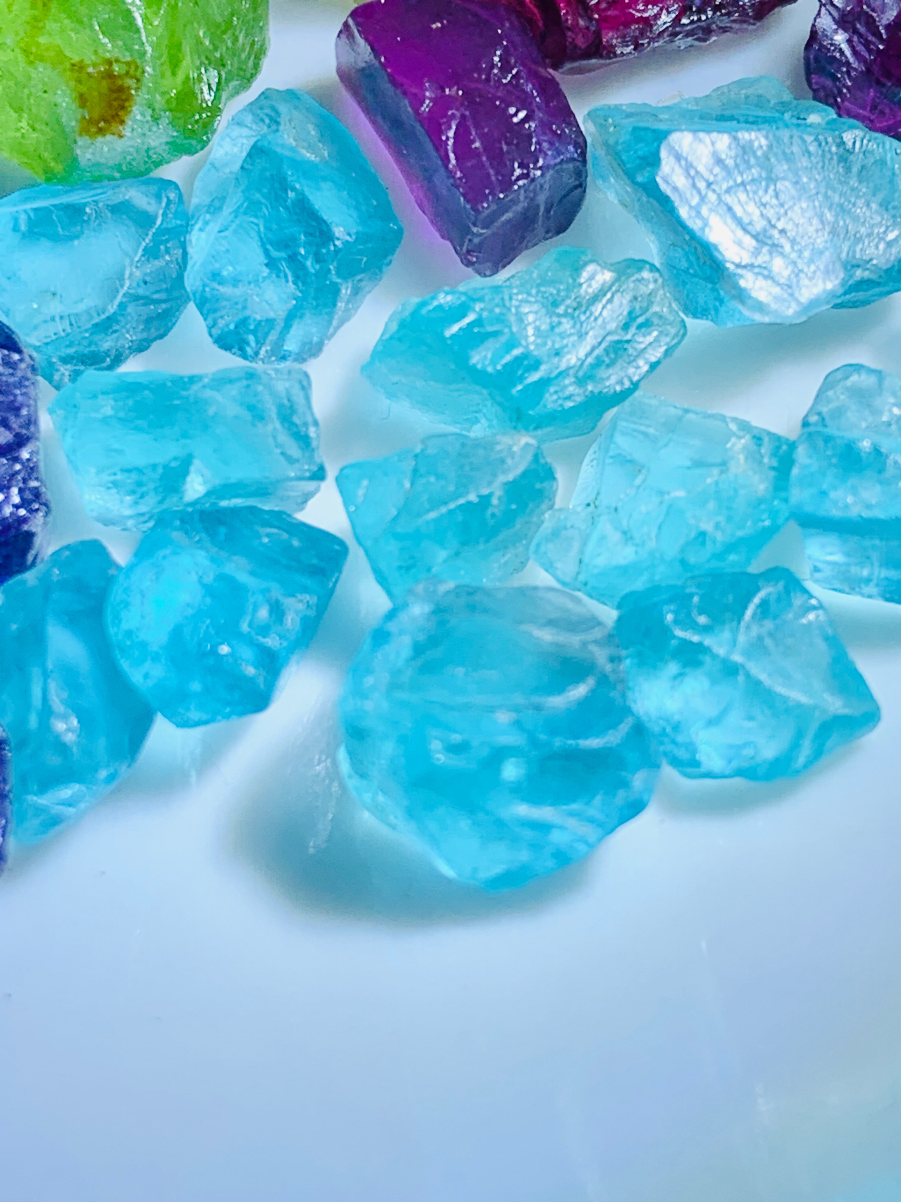 159 Grams Mixed Facet Grade Deal| Amethyst , Rhodolite Garnet , Peridot , Apatite , Red Garnet