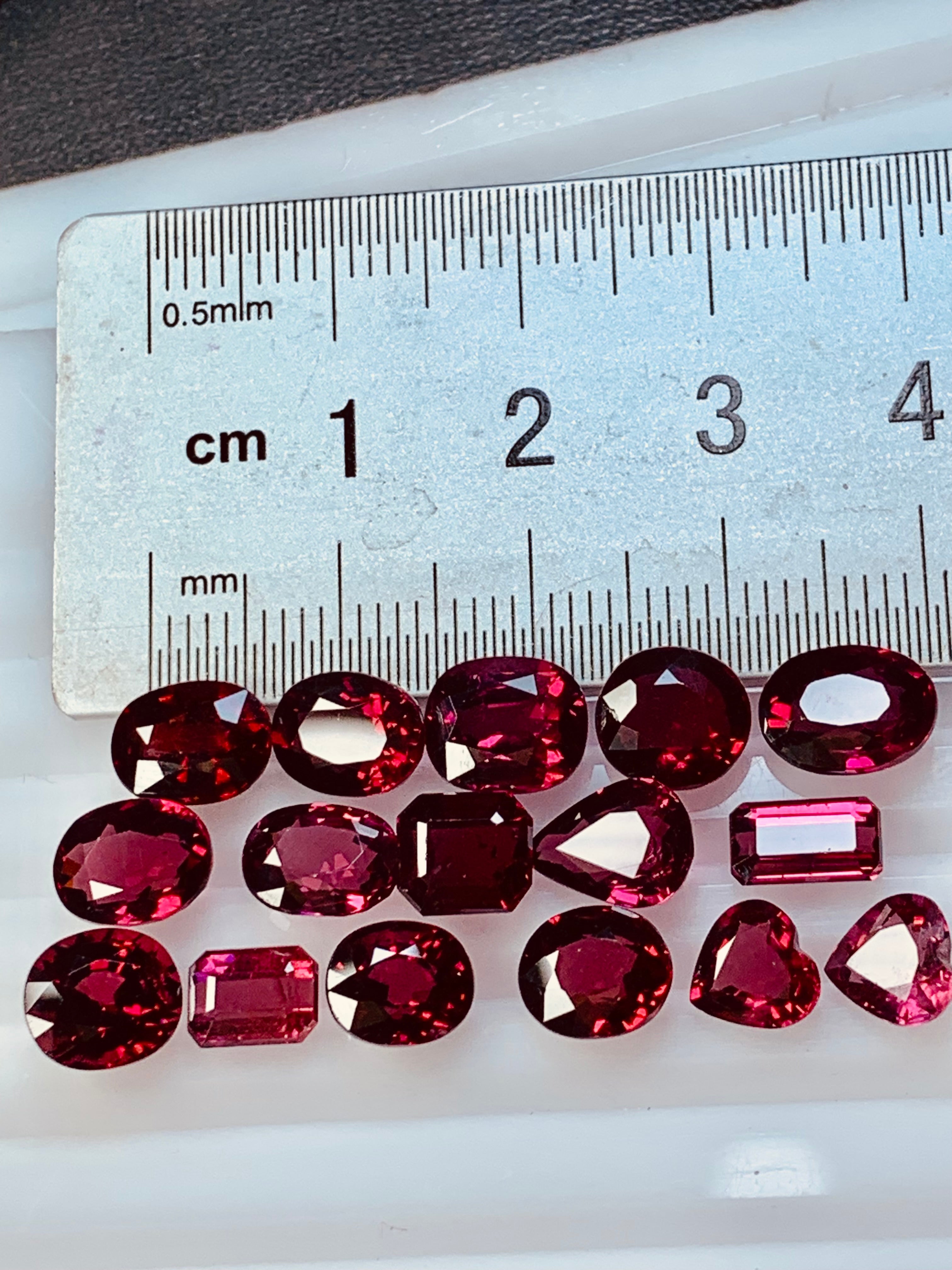 34 Carats Natural Loose Purple Rhodolite Garnet | Loose Cut Gemstone