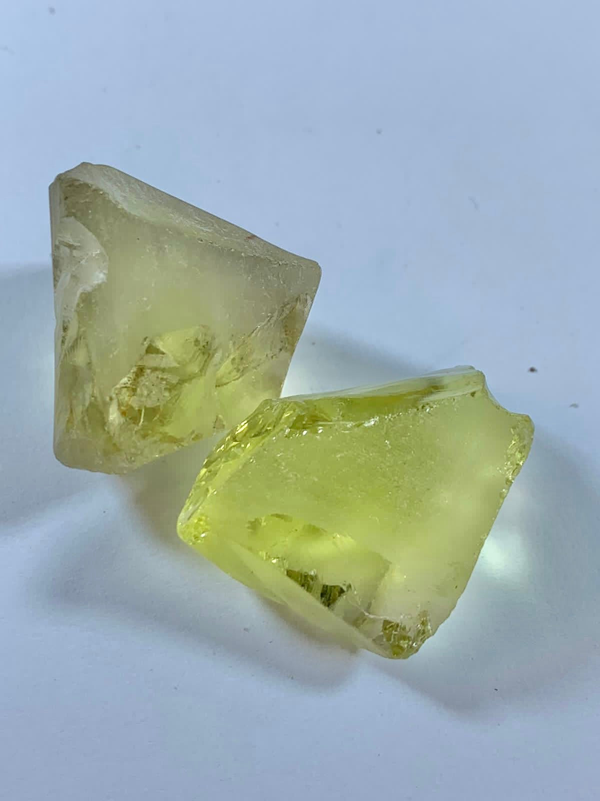 Small Deal Of Four Different Facet Grad Quartz Rough Gemstones