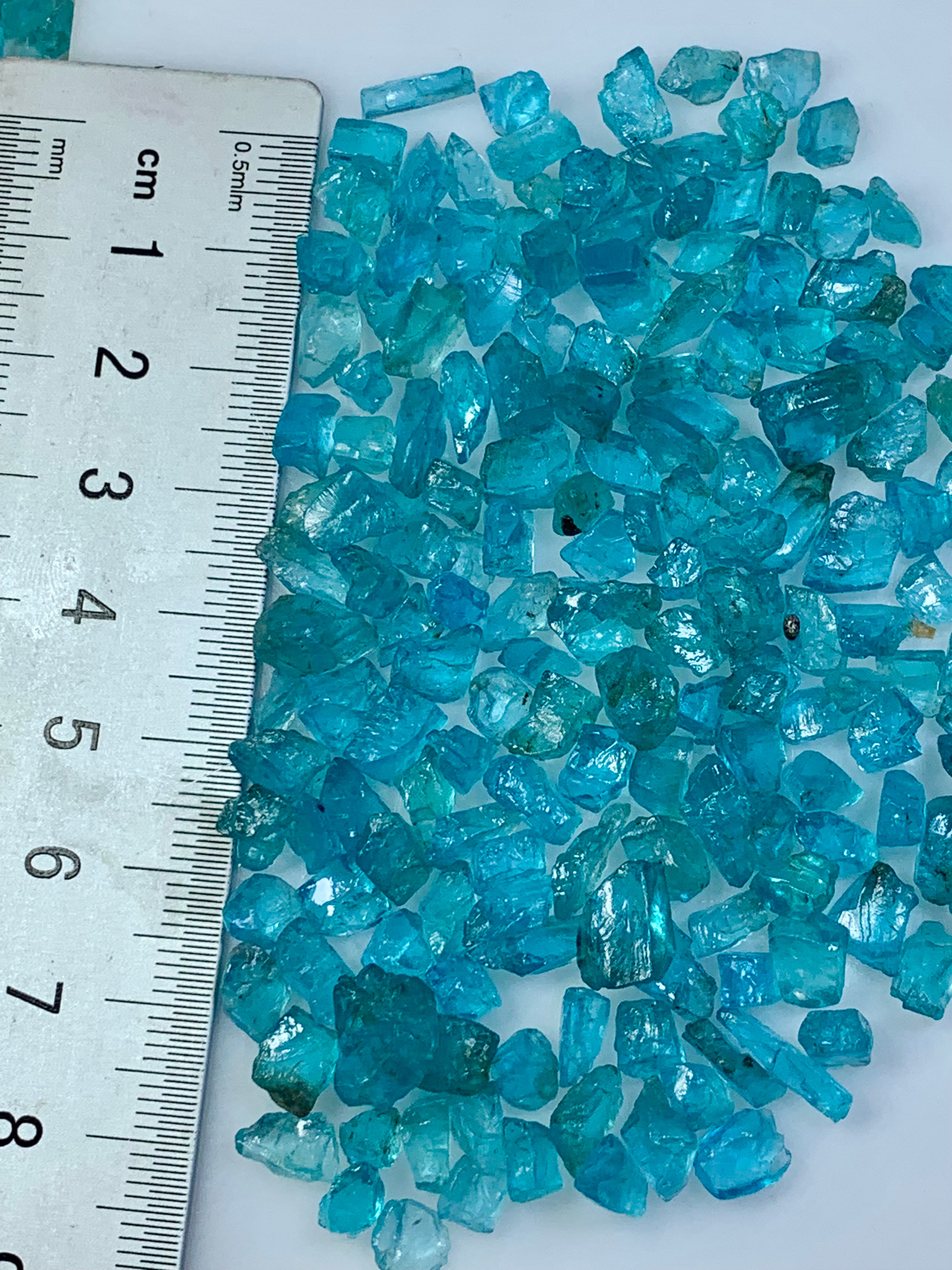 Apatite crystal rough
