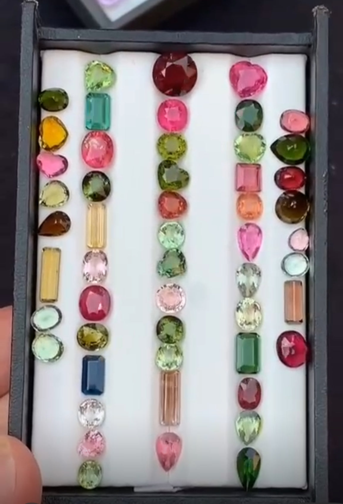 Beautiful Natural Tourmaline Faceted – 66 Carats