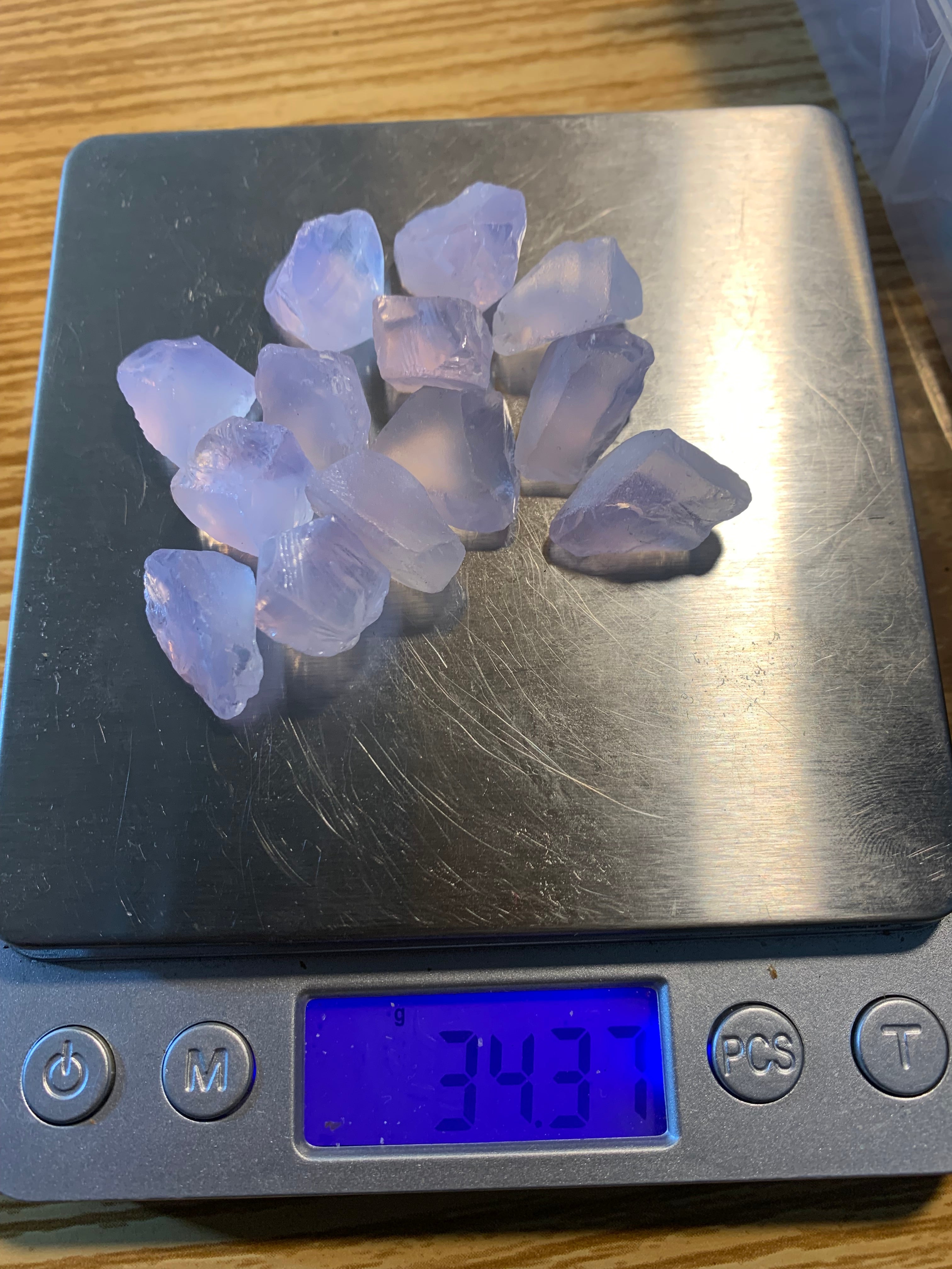 Facet Grade Rough Lavender Quartz / Facet Quality Gems
