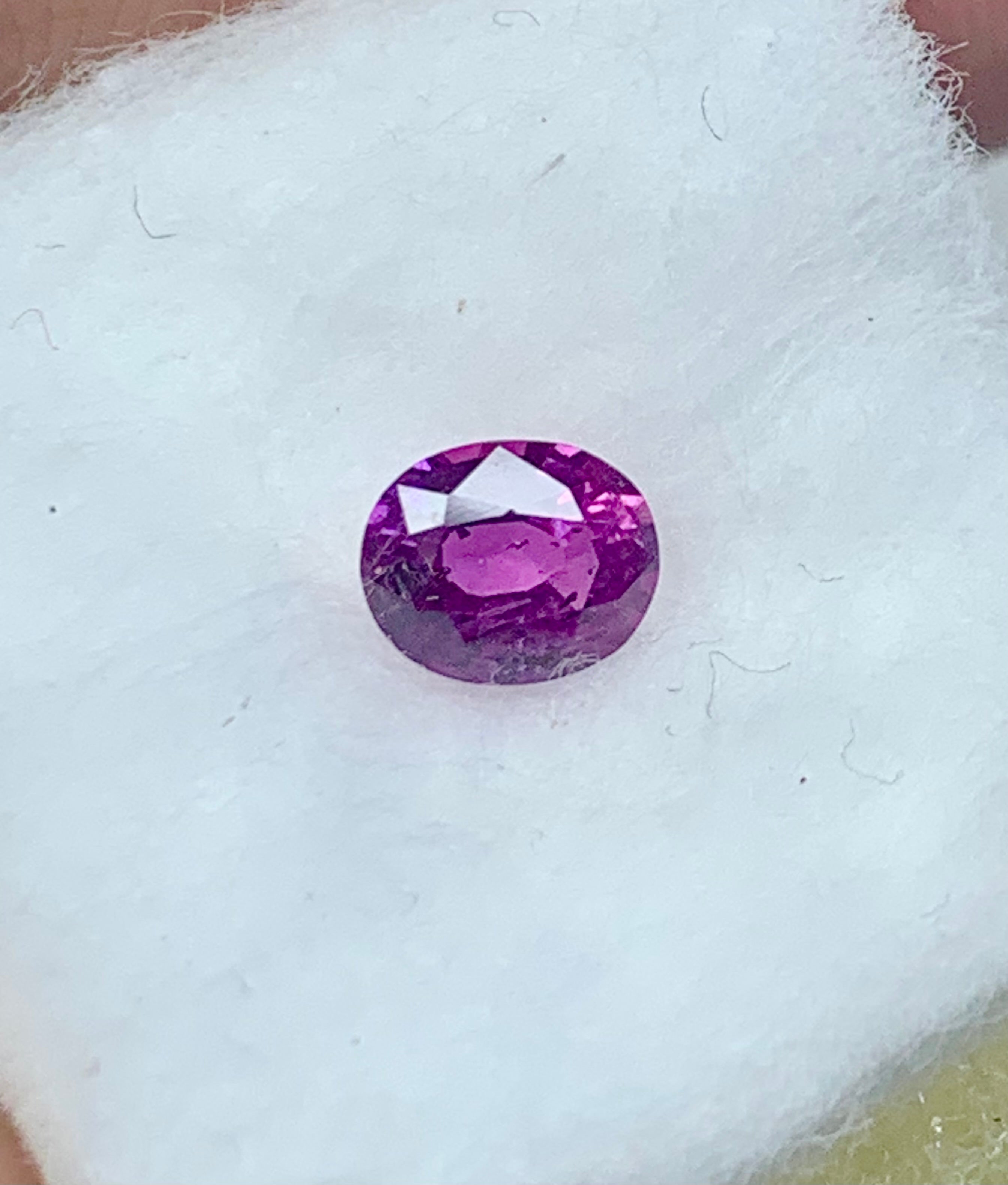 Kashmir sapphire luck stone