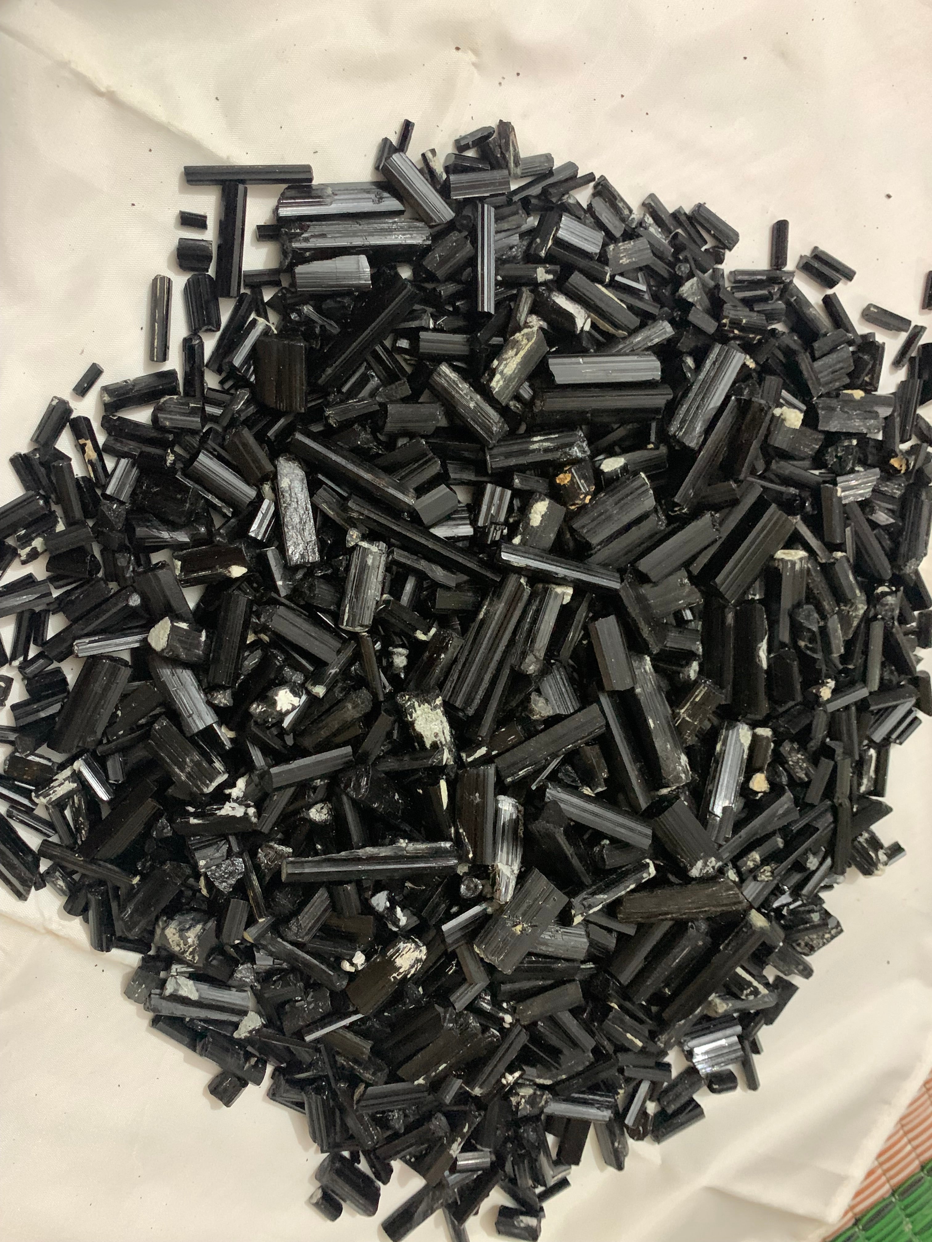 Black Tourmaline kg parcel Rough Black Tourmaline Crystals