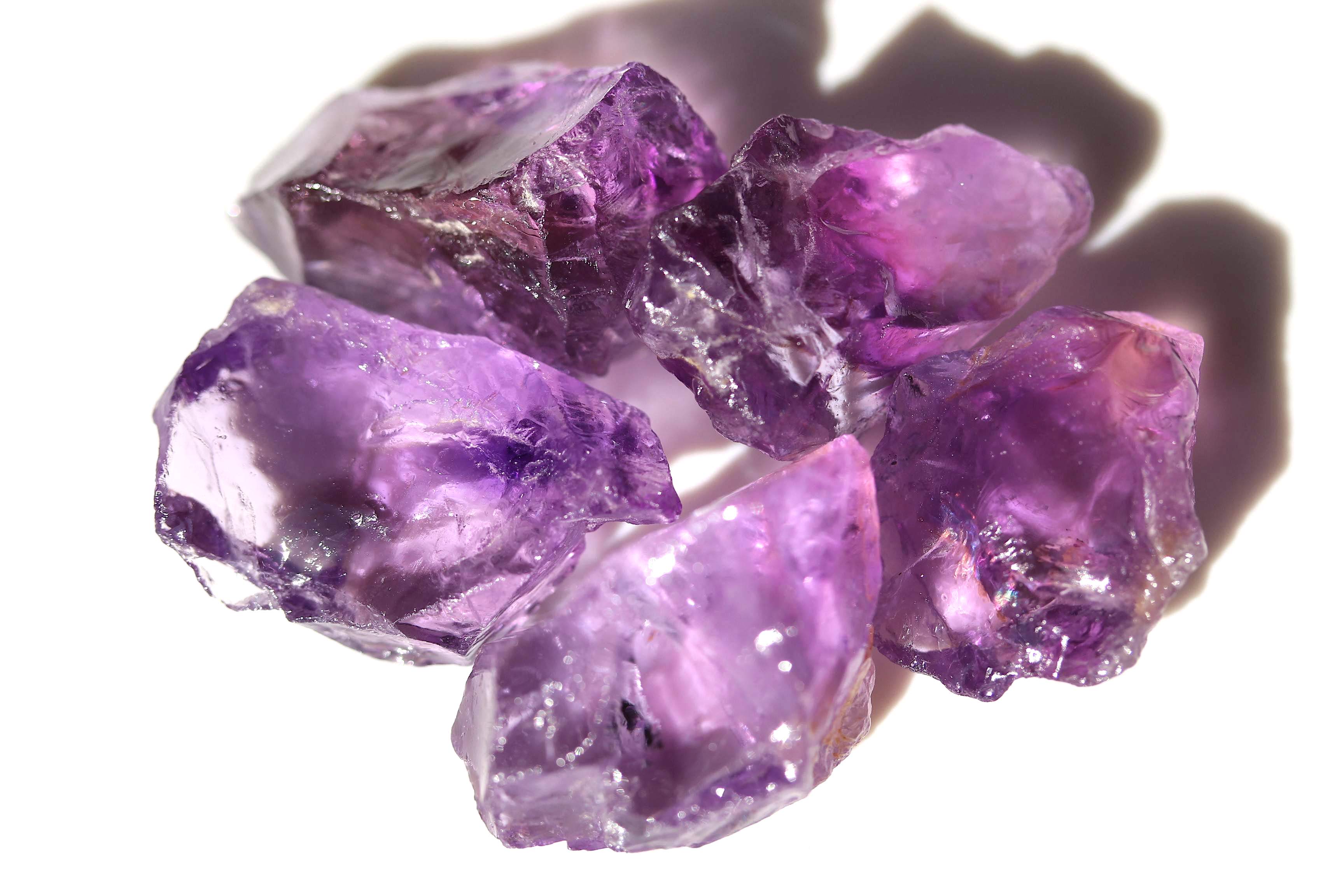 amethyst raw stone for lapidary