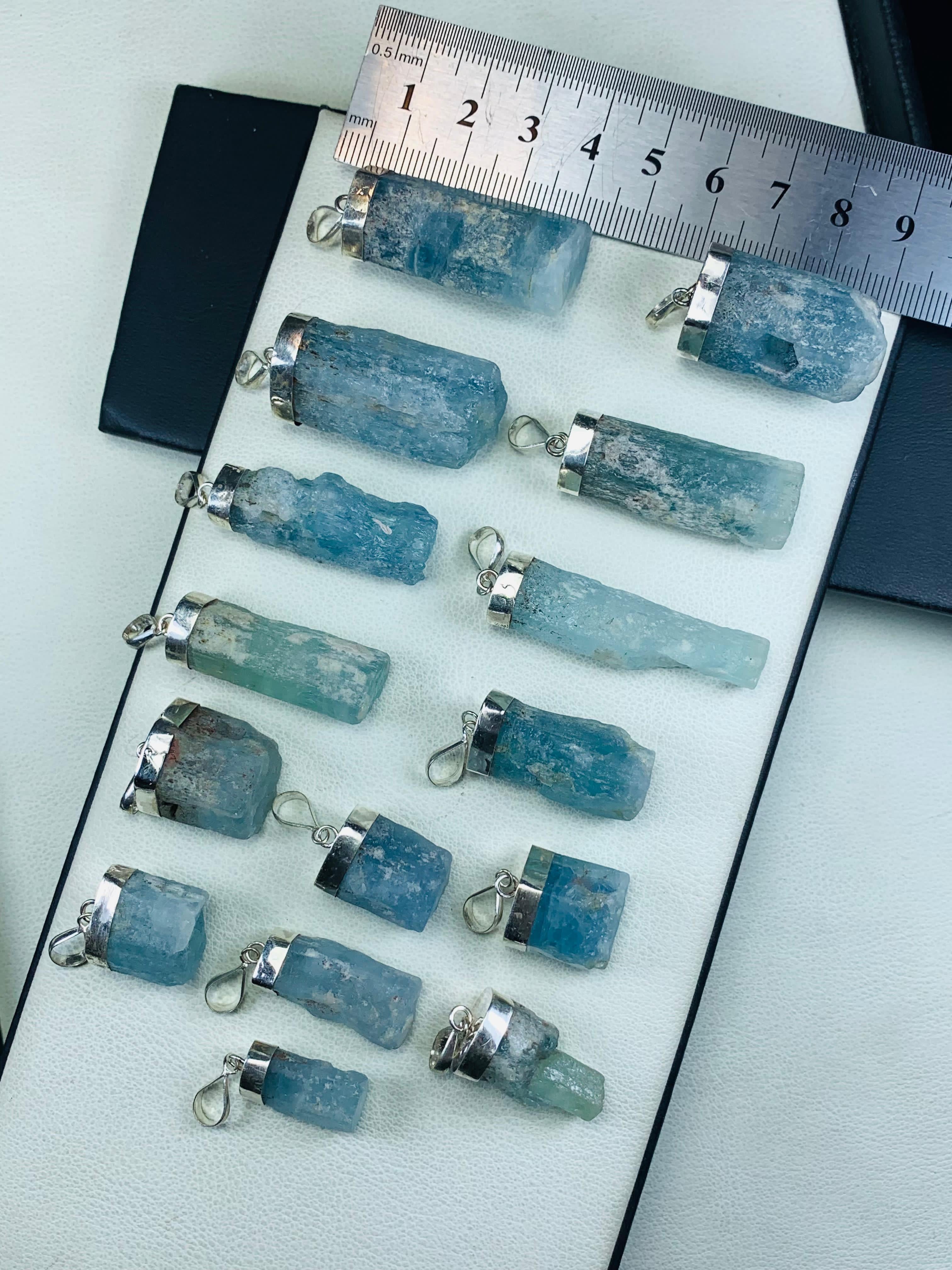 aquamarine necklaces