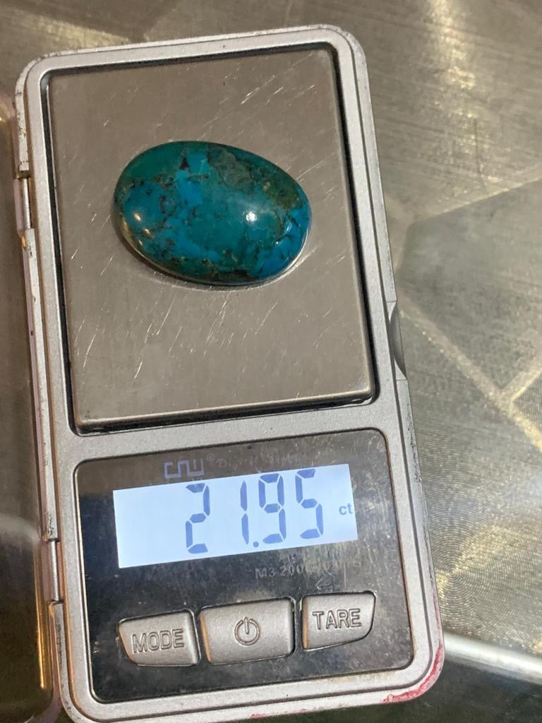 3mm turquoise cabochons