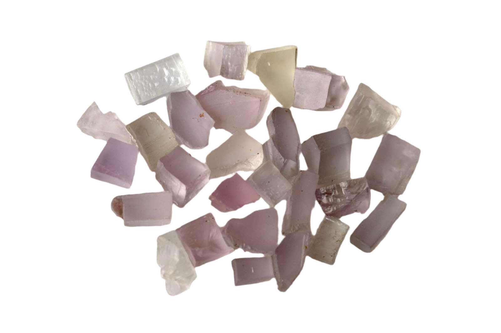 45 Grams / 225 Carats Natural Spodumene Kunzite Stone For Faceting