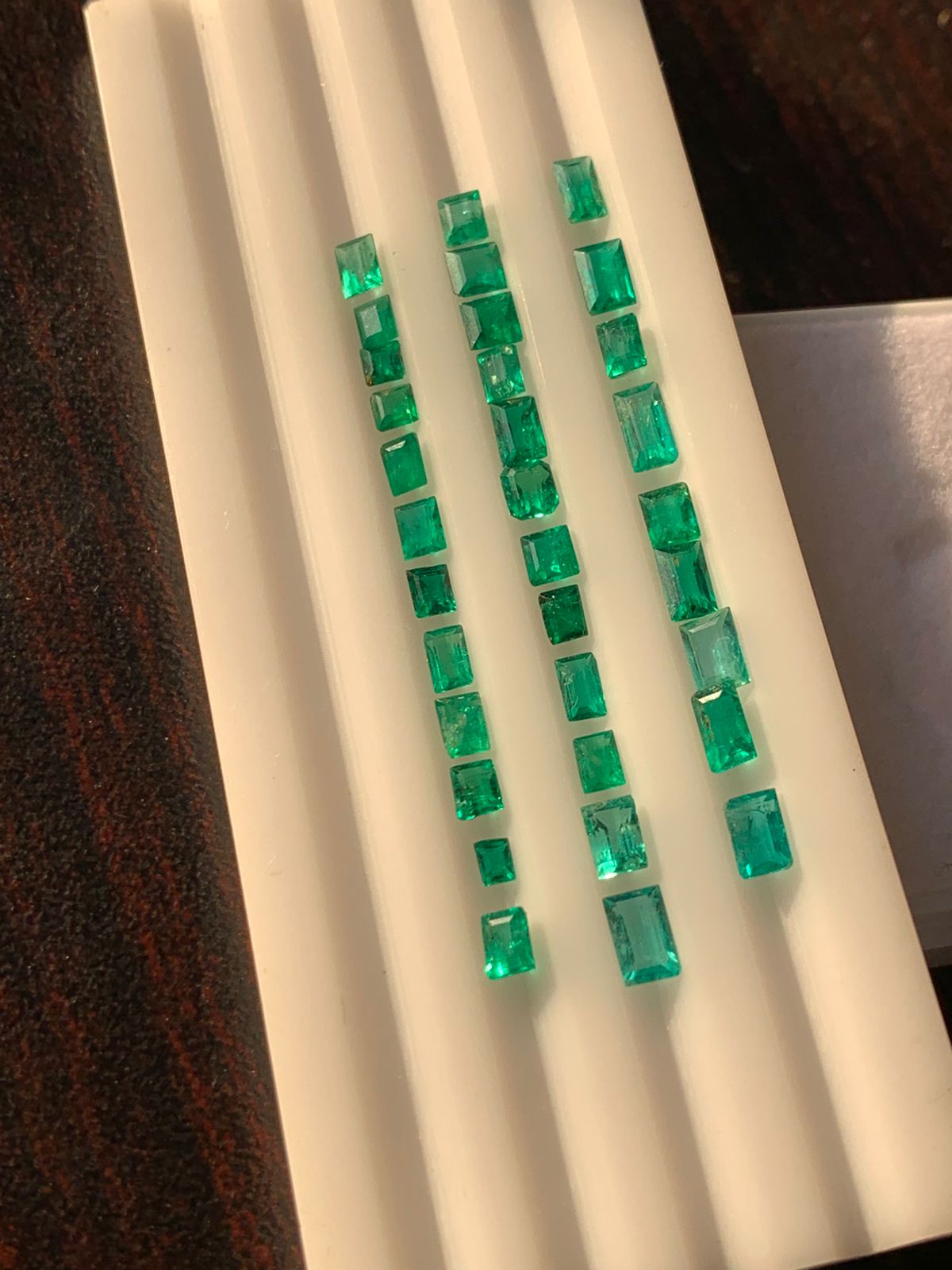 3 carat emerald cut diamond ring