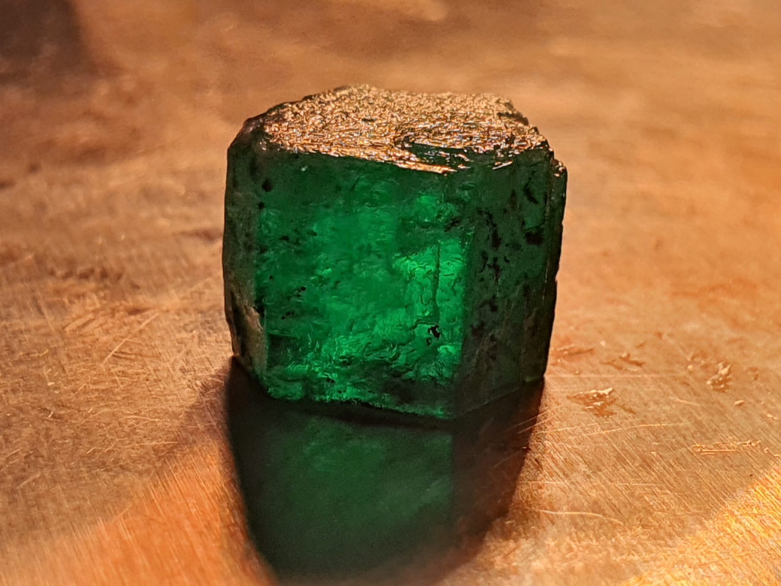 emerald cut diamond band