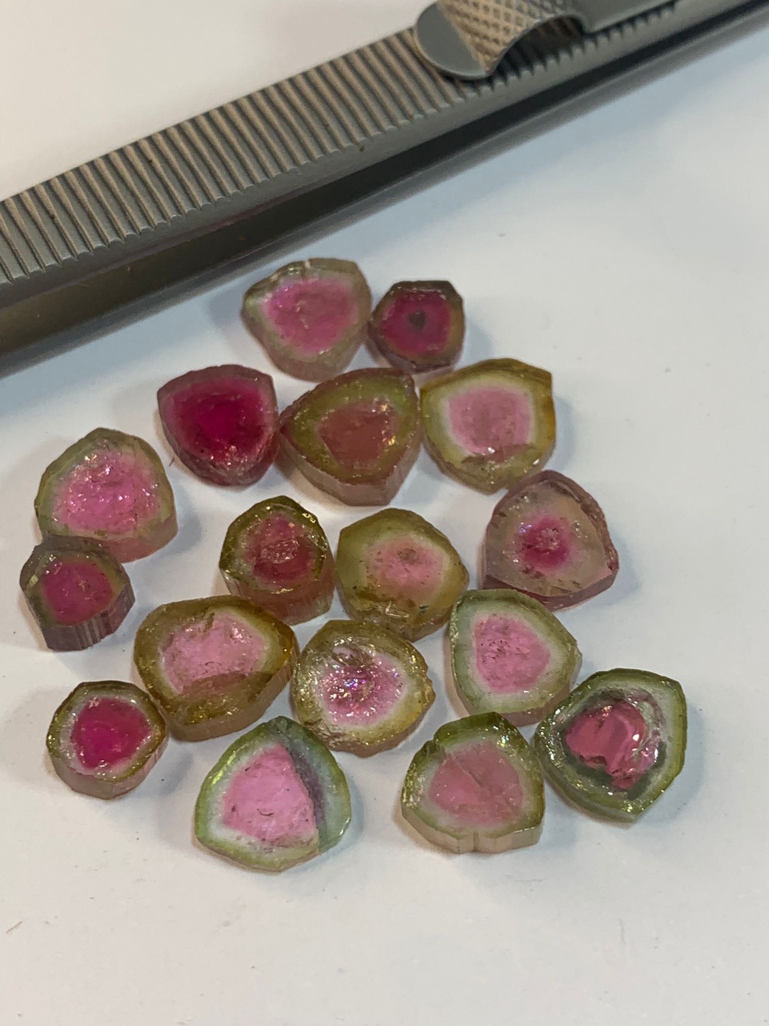 lab created watermelon tourmaline