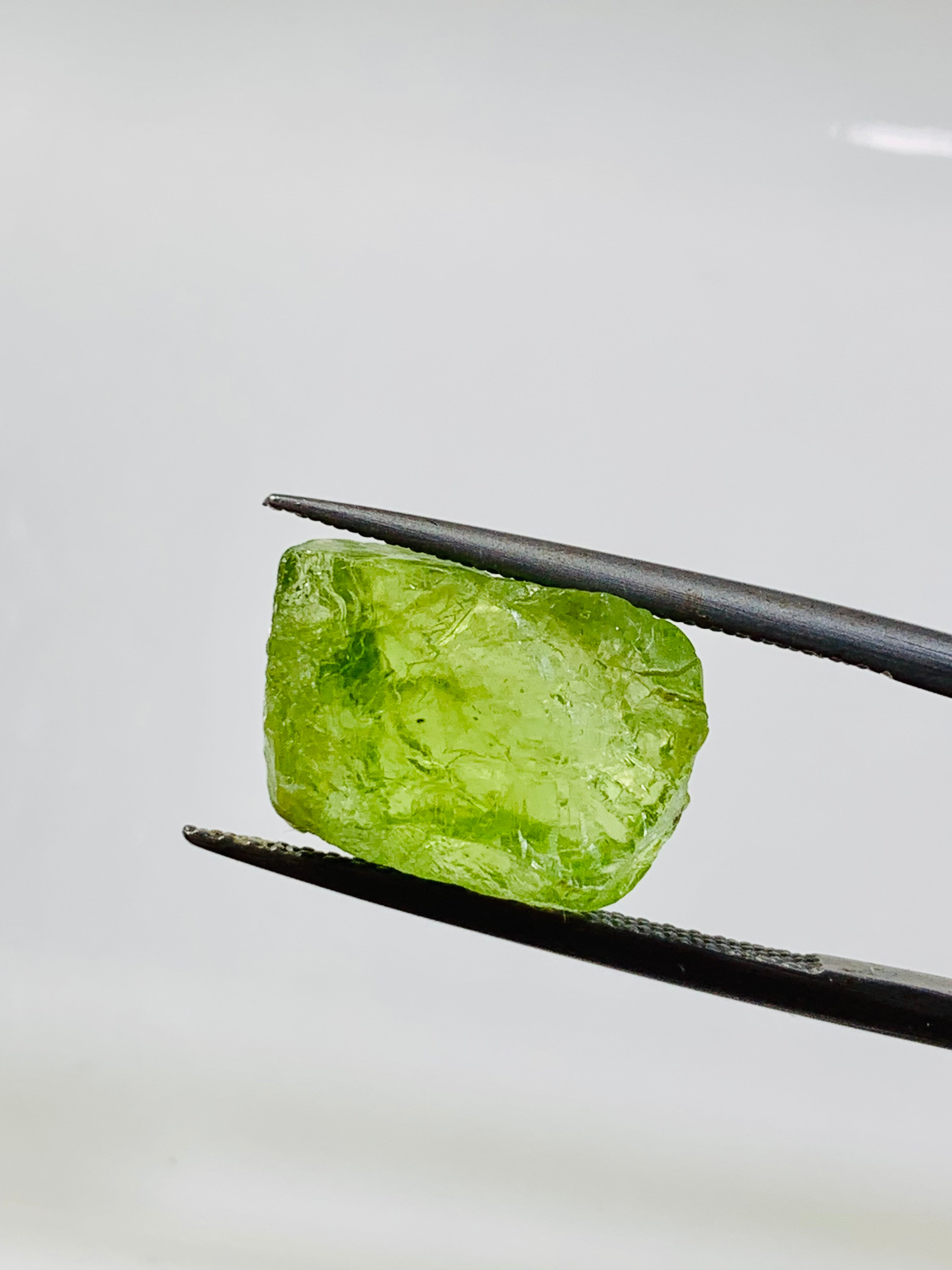 light green gemstone