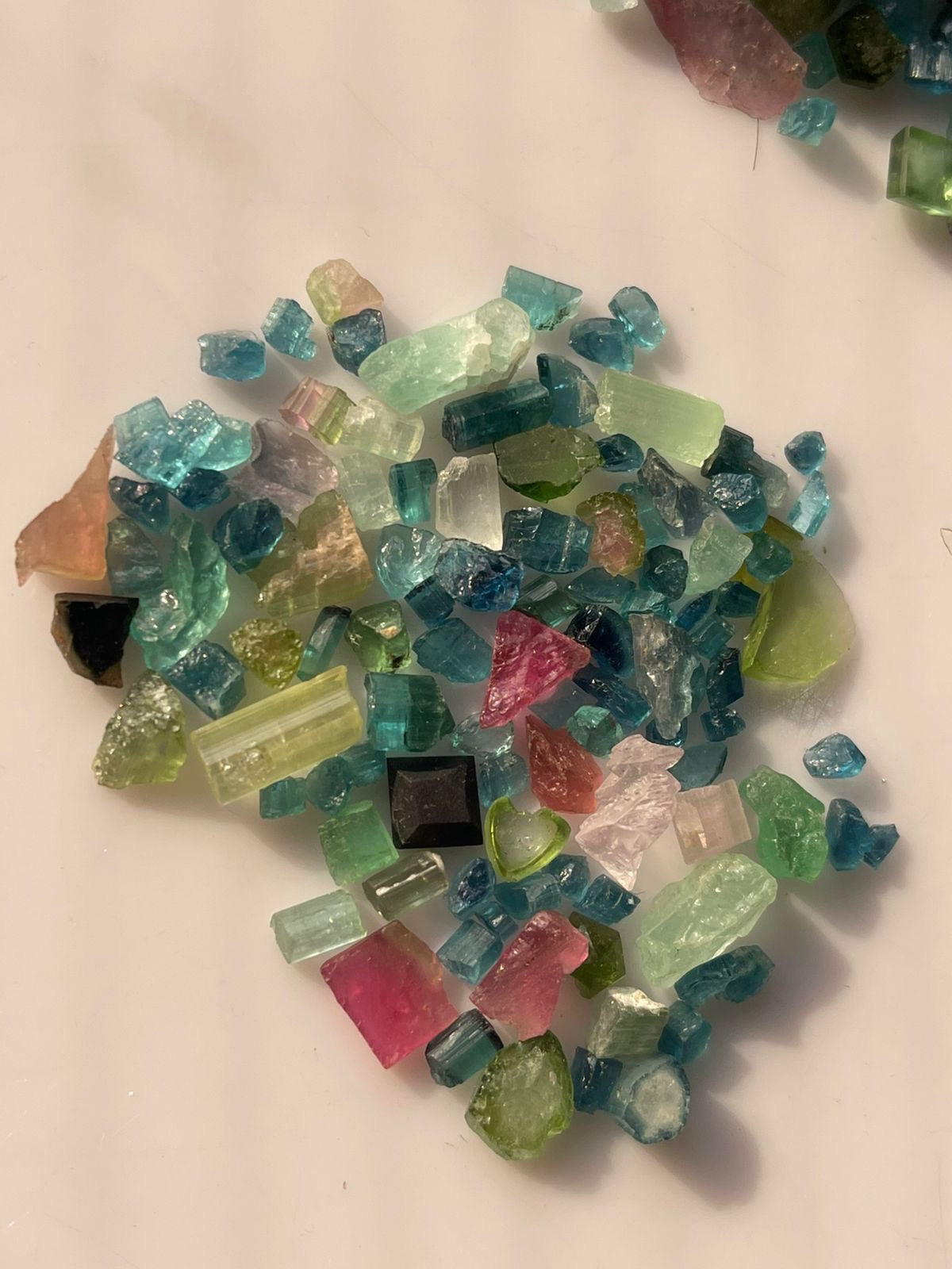 black tourmaline crystal