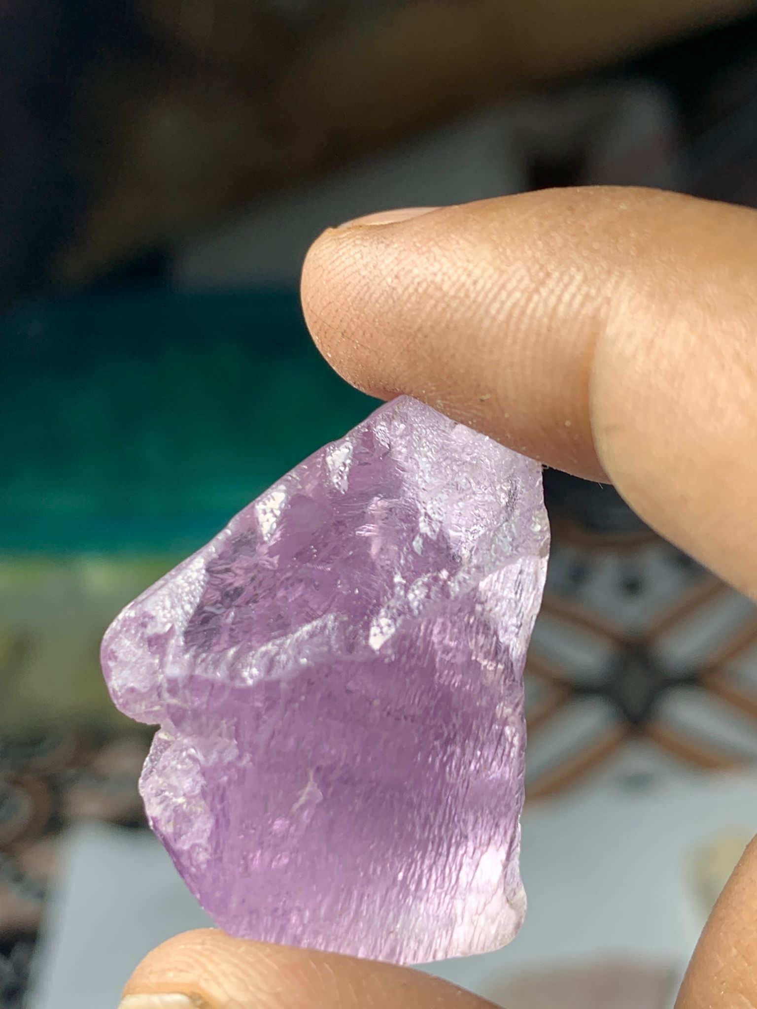 kunzite crystal