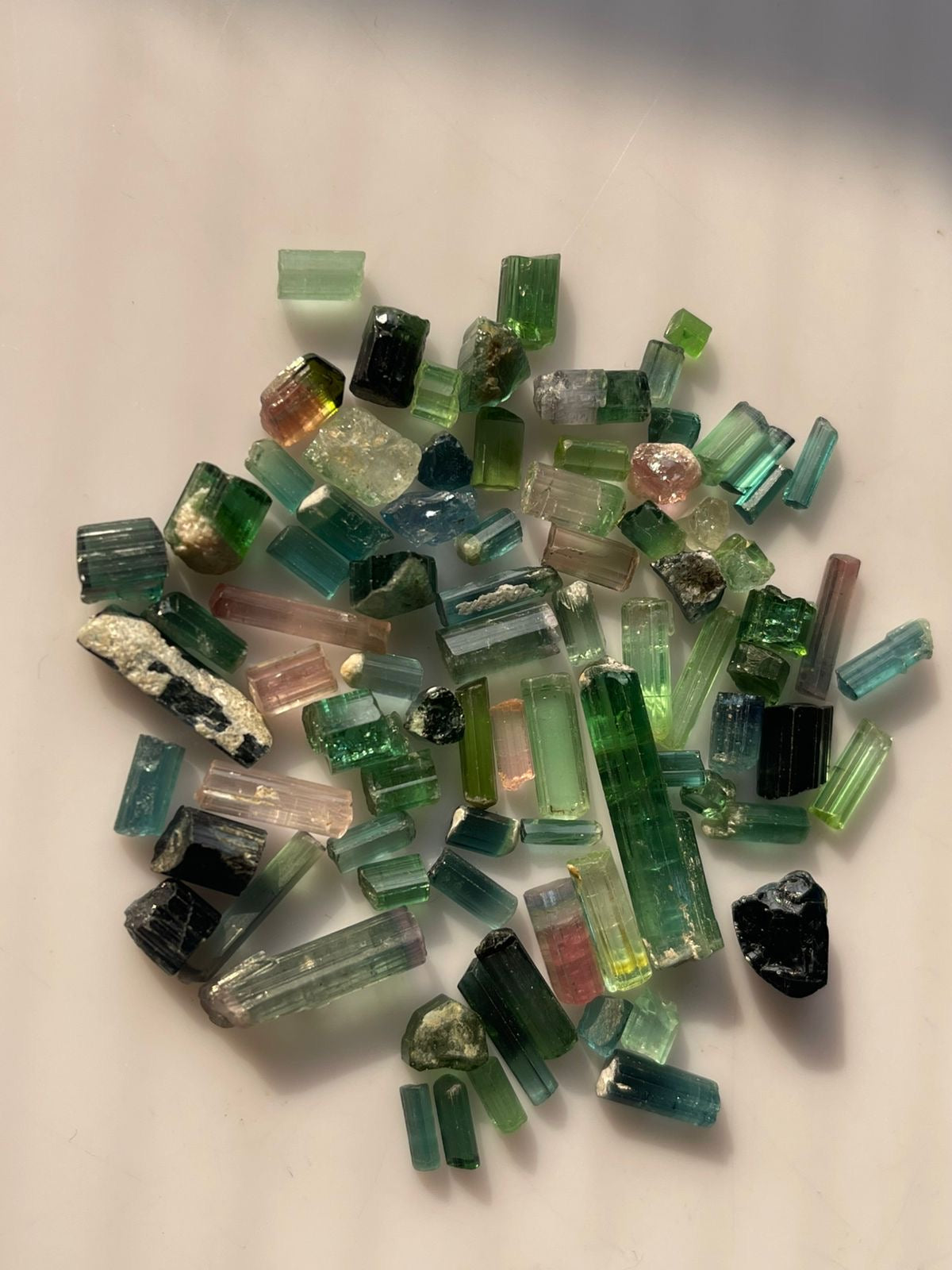 large black tourmaline pendant