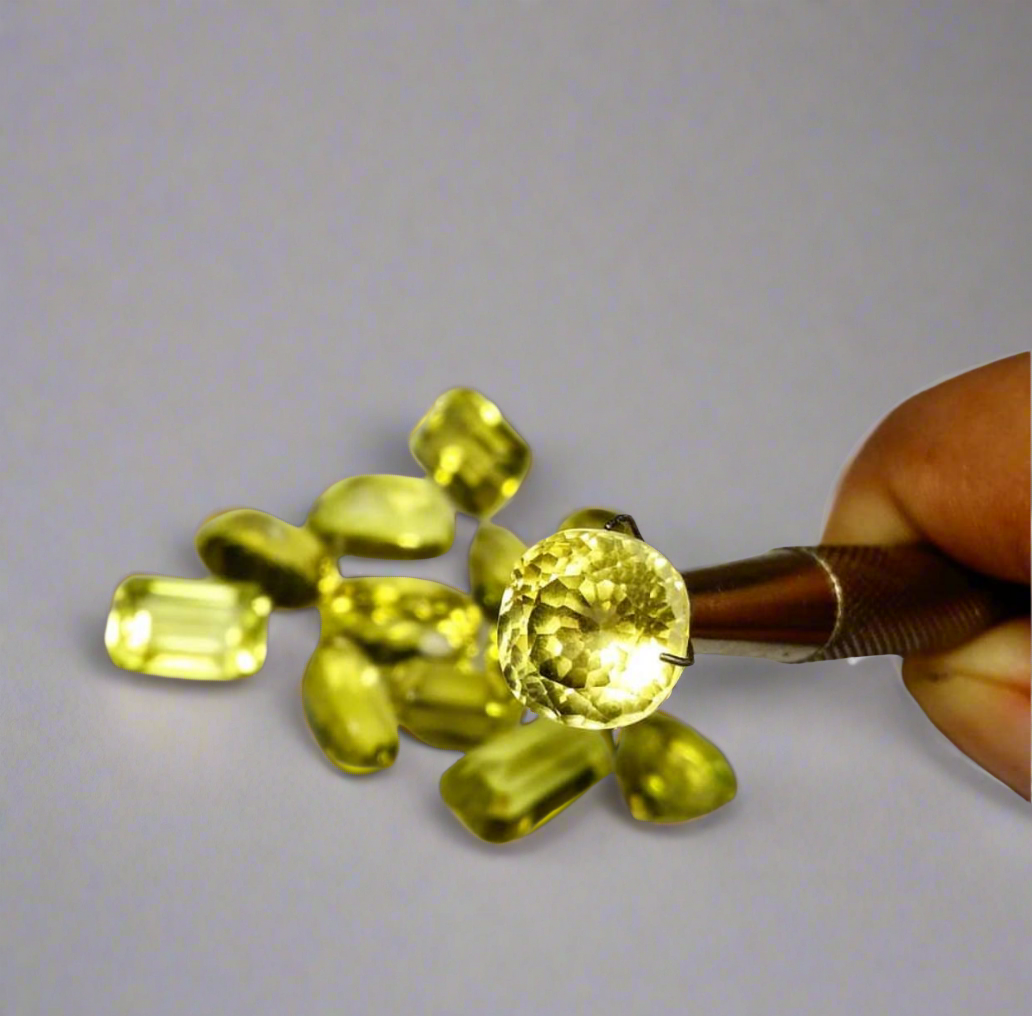 lemon quartz gems jewelry