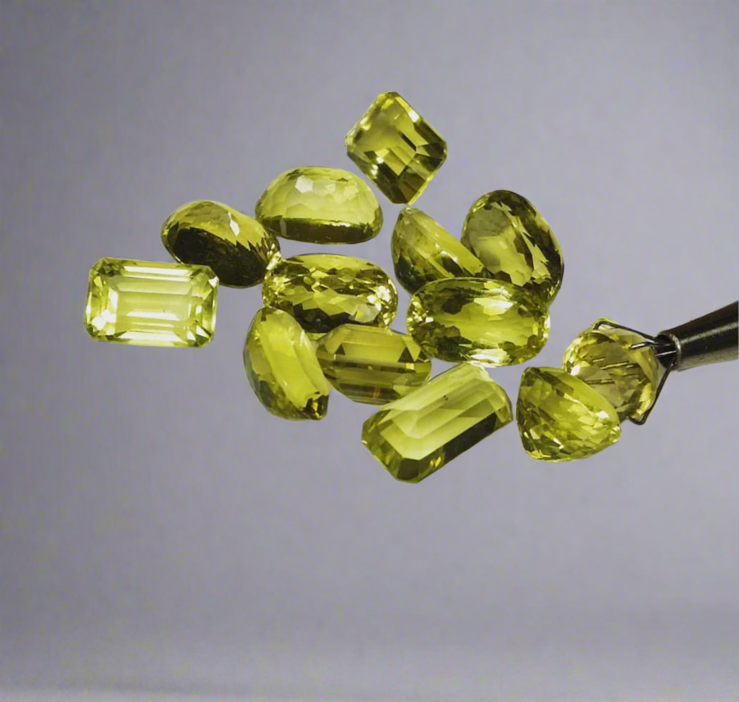 lemon quartz for ring