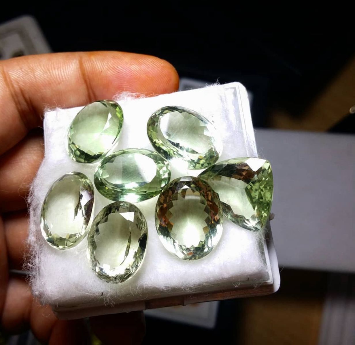 green quartz prasiolite