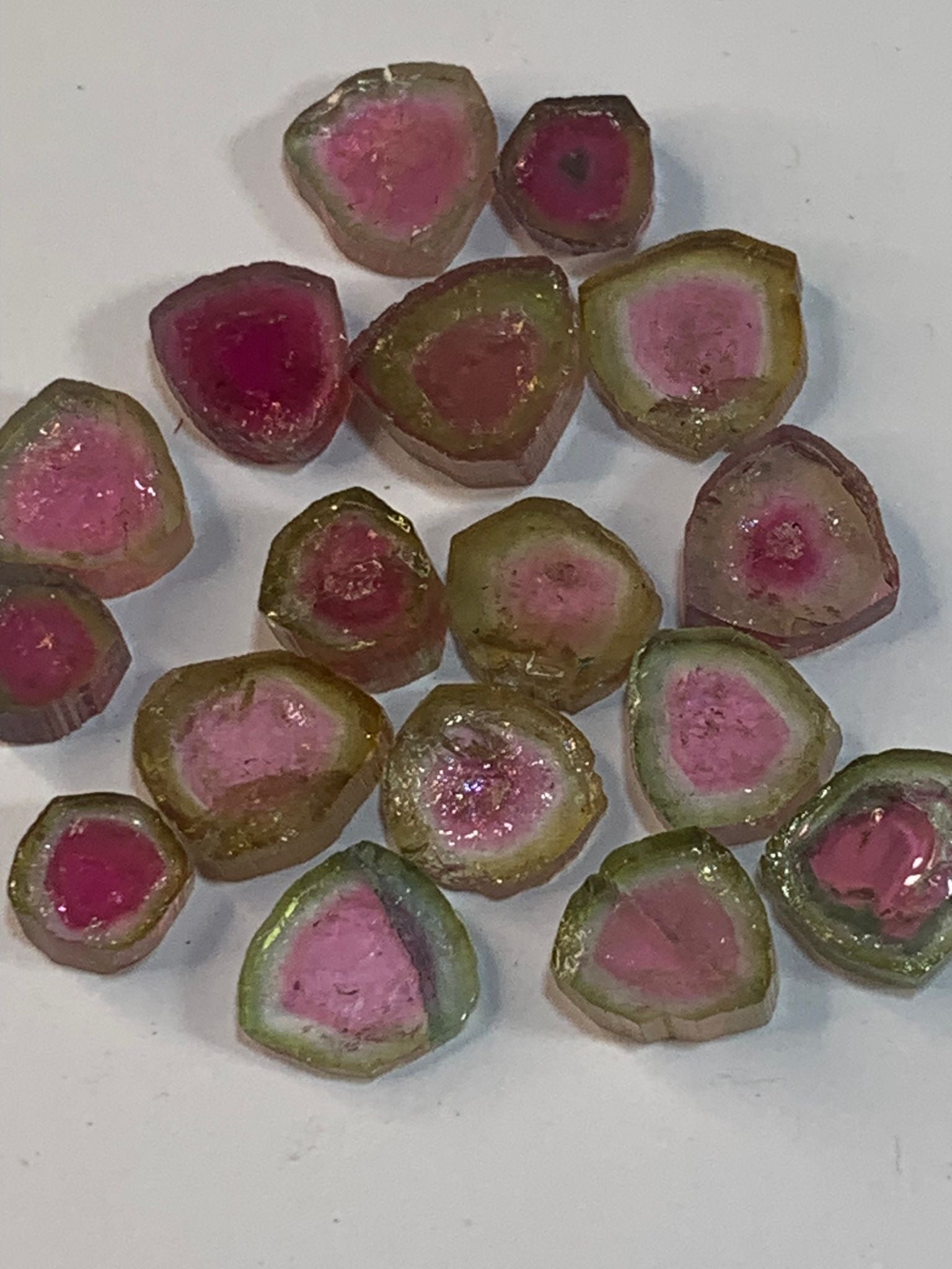 loose watermelon tourmaline