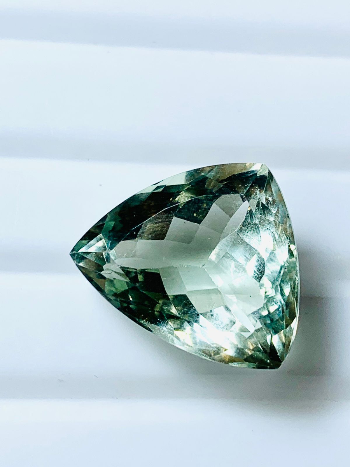 natural prasiolite stone