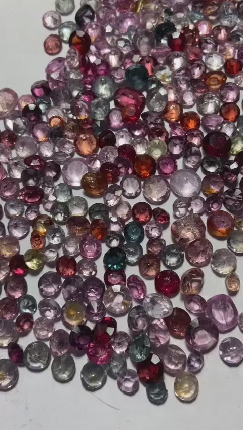 Burma Spinels Loose Faceted Stones 100 carats| Natural Mogok Spinels