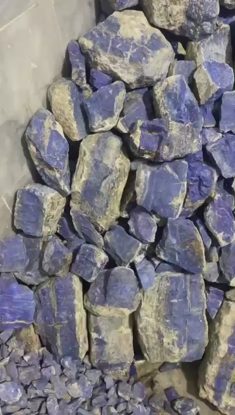 raw blue lapis lazuli bulk