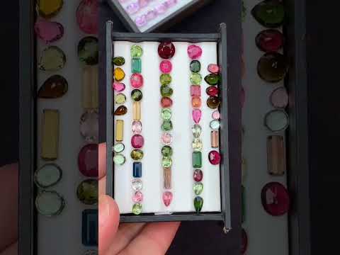 Beautiful Natural Tourmaline Faceted – 66 Carats