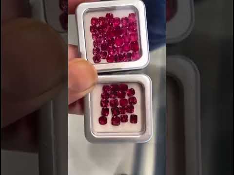 Burmese Red Spinel Collection - 27 Carats|Loose Cut Gemstone|