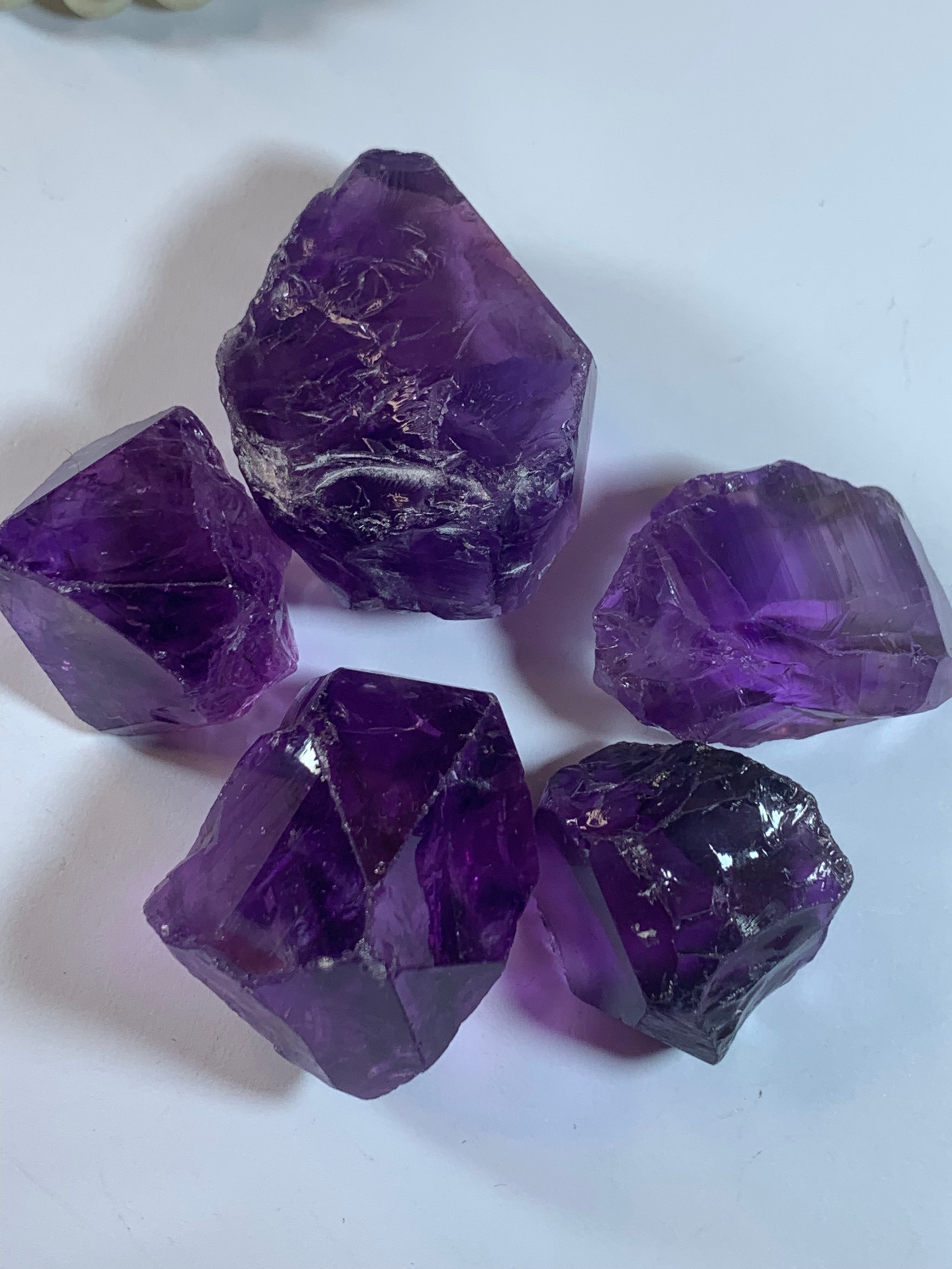 purple blue amethyst