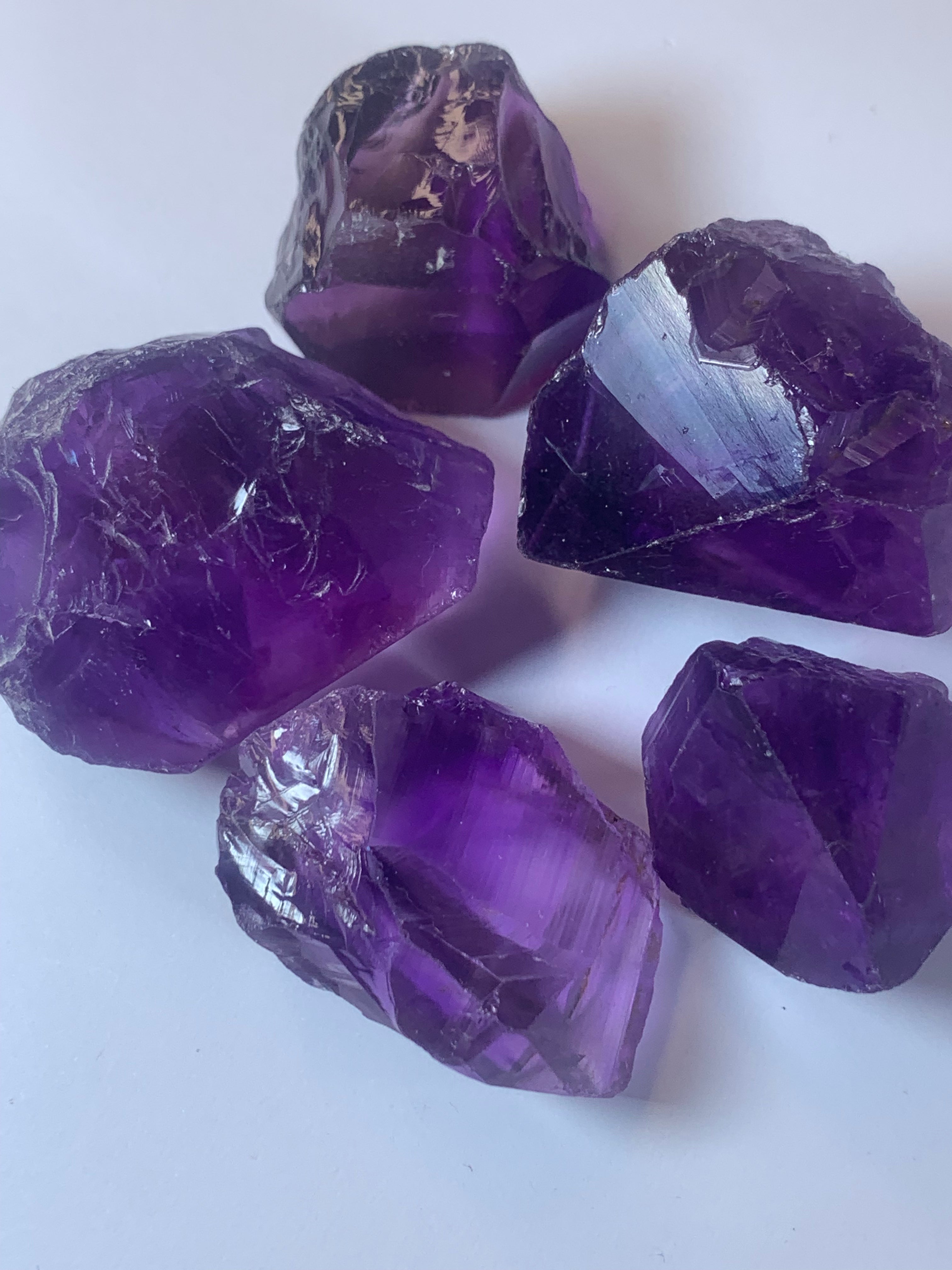 purple precious stone amethyst