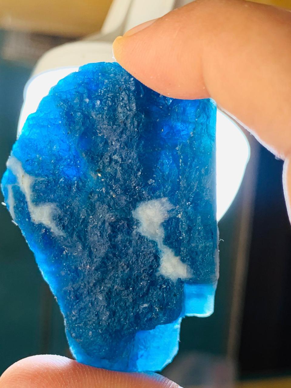 39.25 Grams Of Rare Hauyne | Rough Gemstone For Cabbing