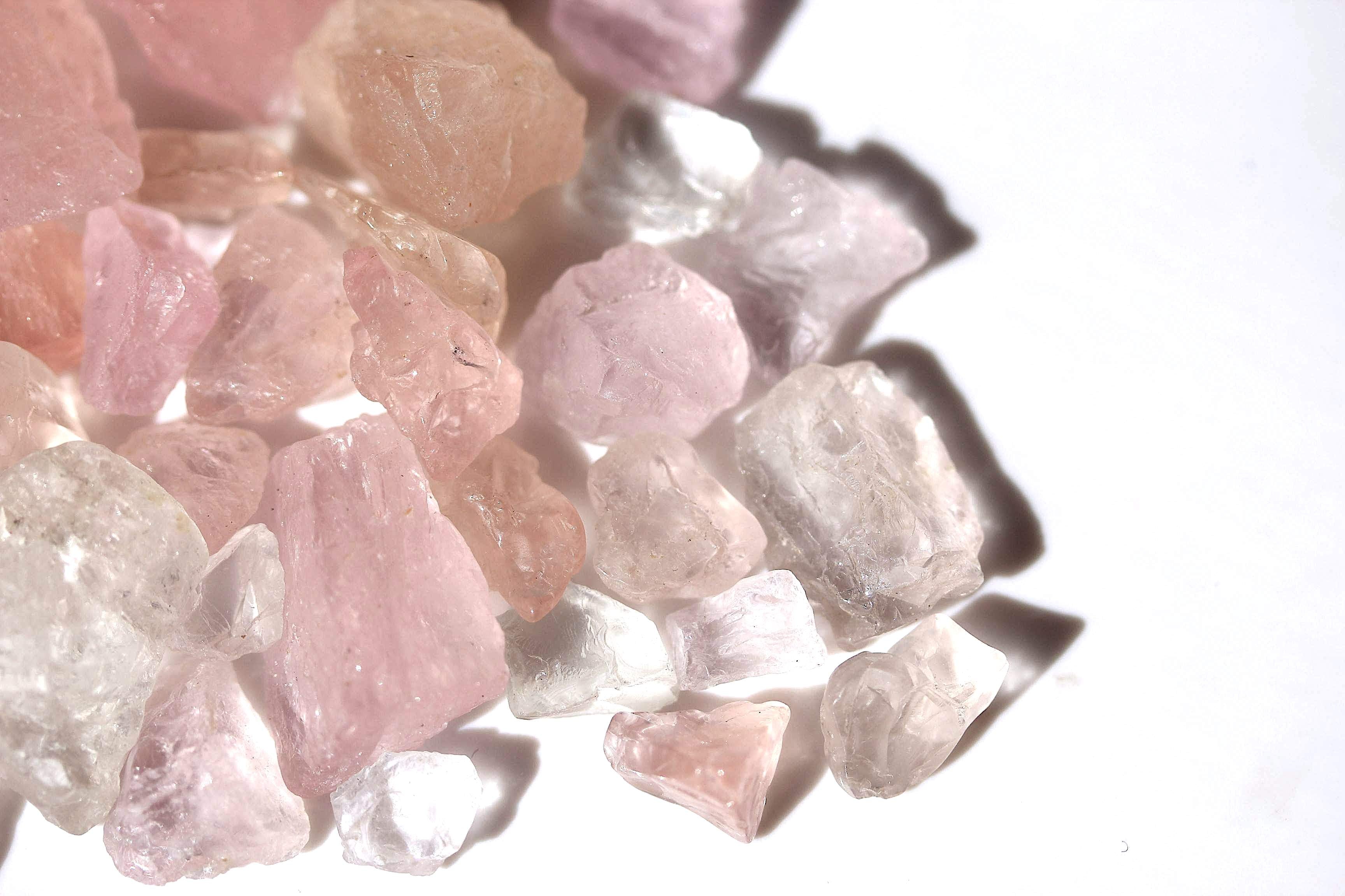 Facet Quality Morganite Raw Stone