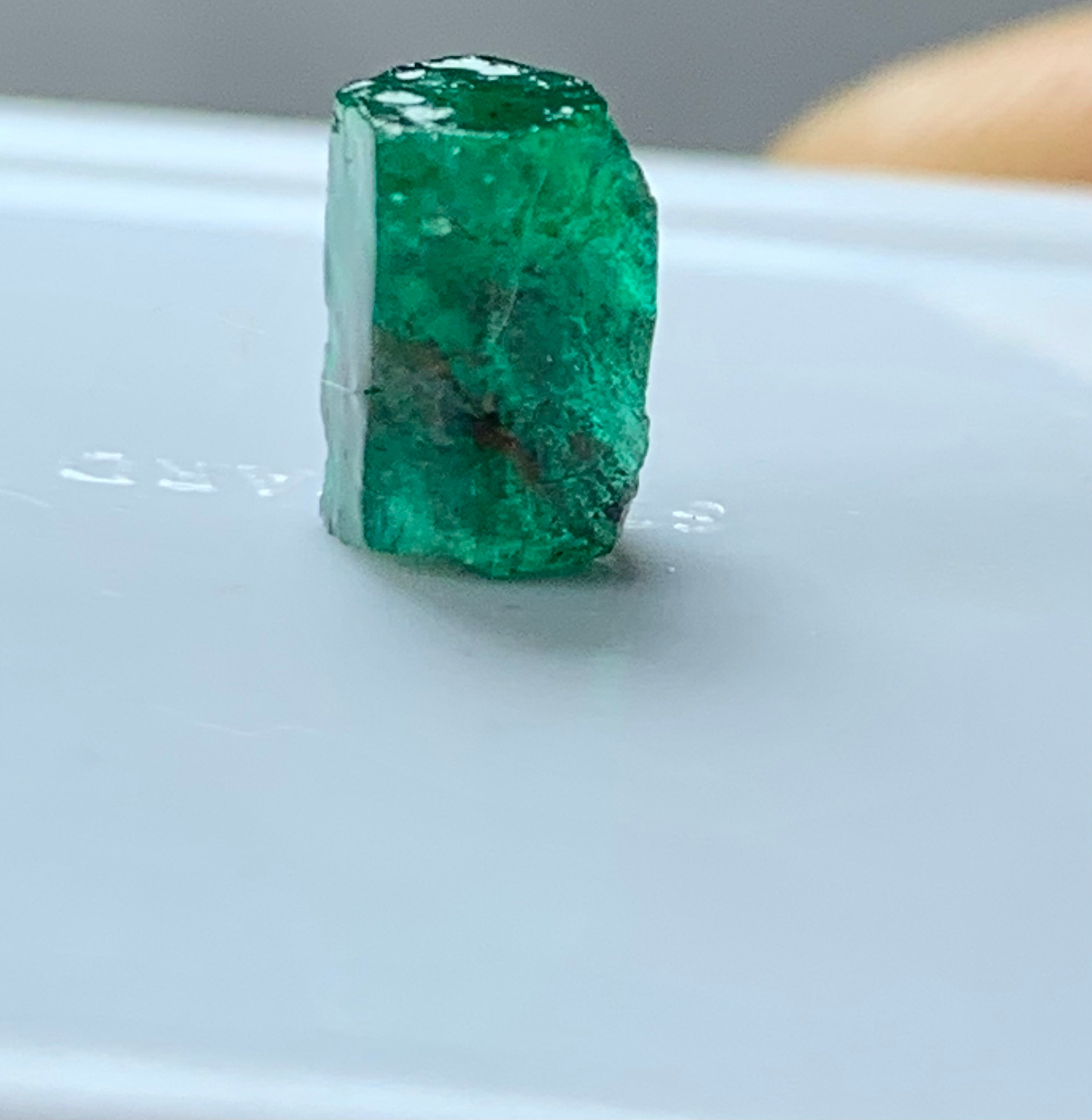 swat emerald hexagonal crystals