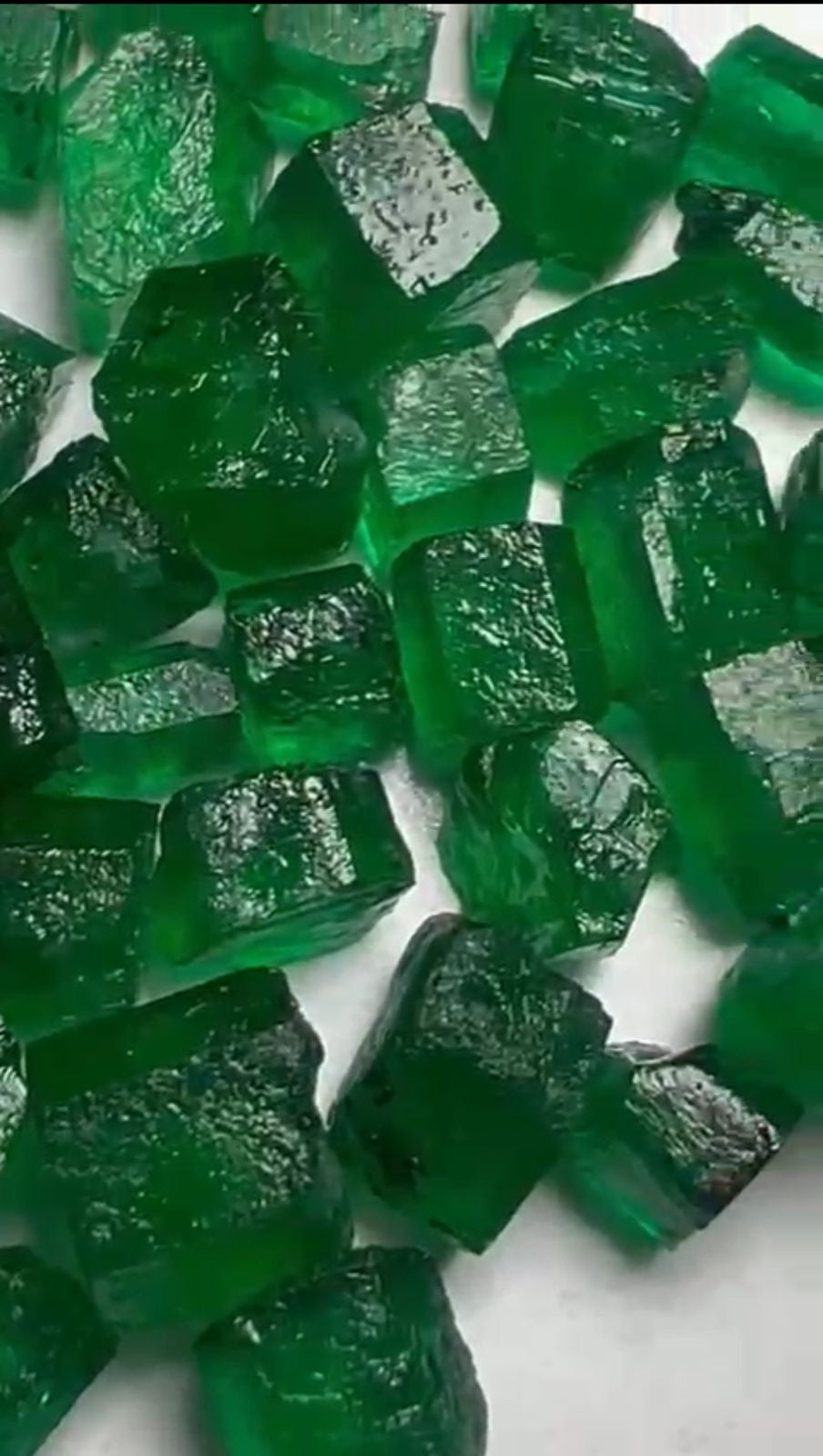 green emerald gemstone minerals