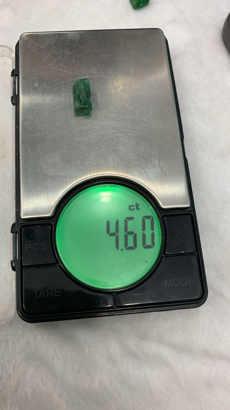 uncut natural emerald