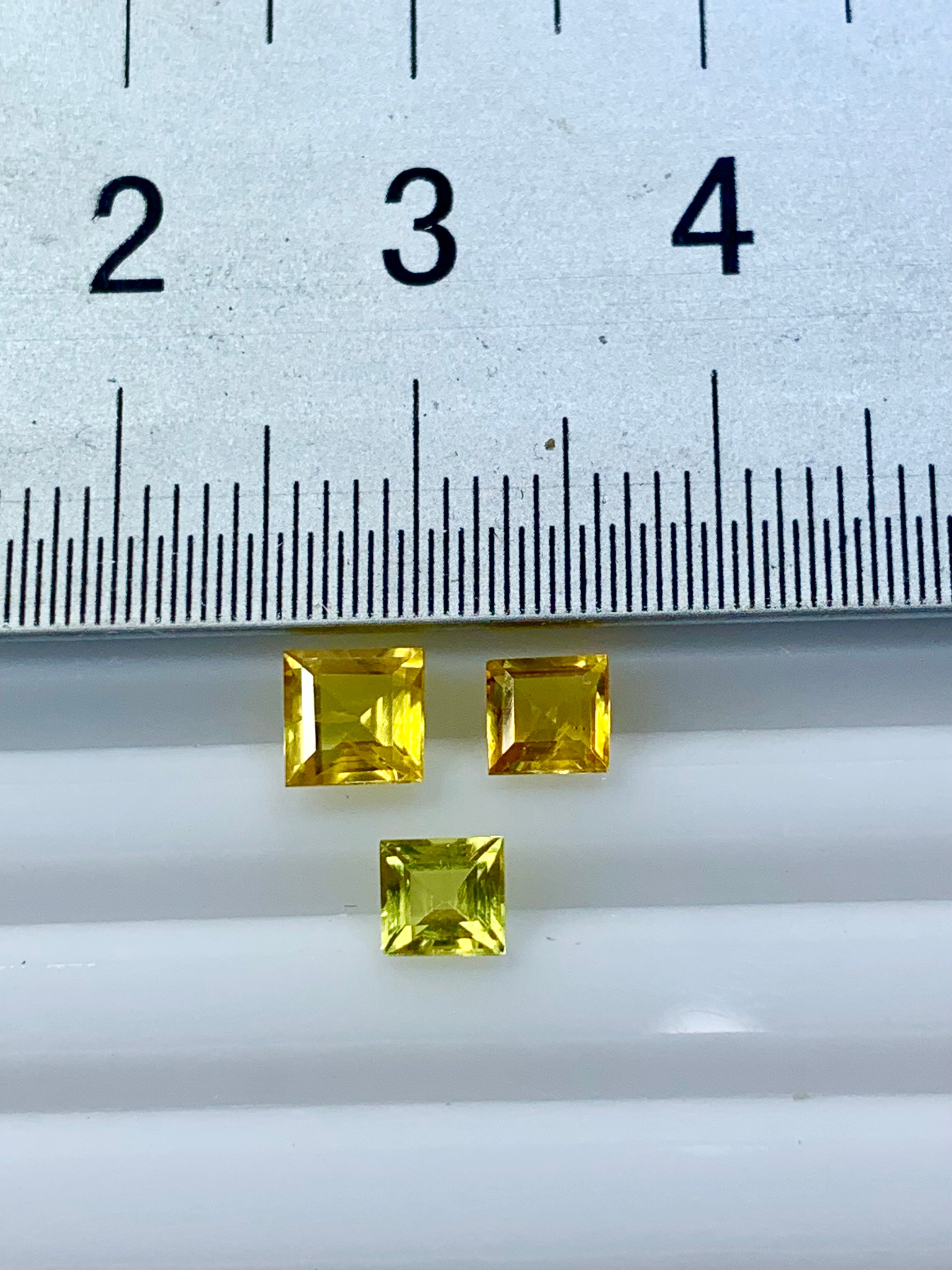 yellow sapphire cut