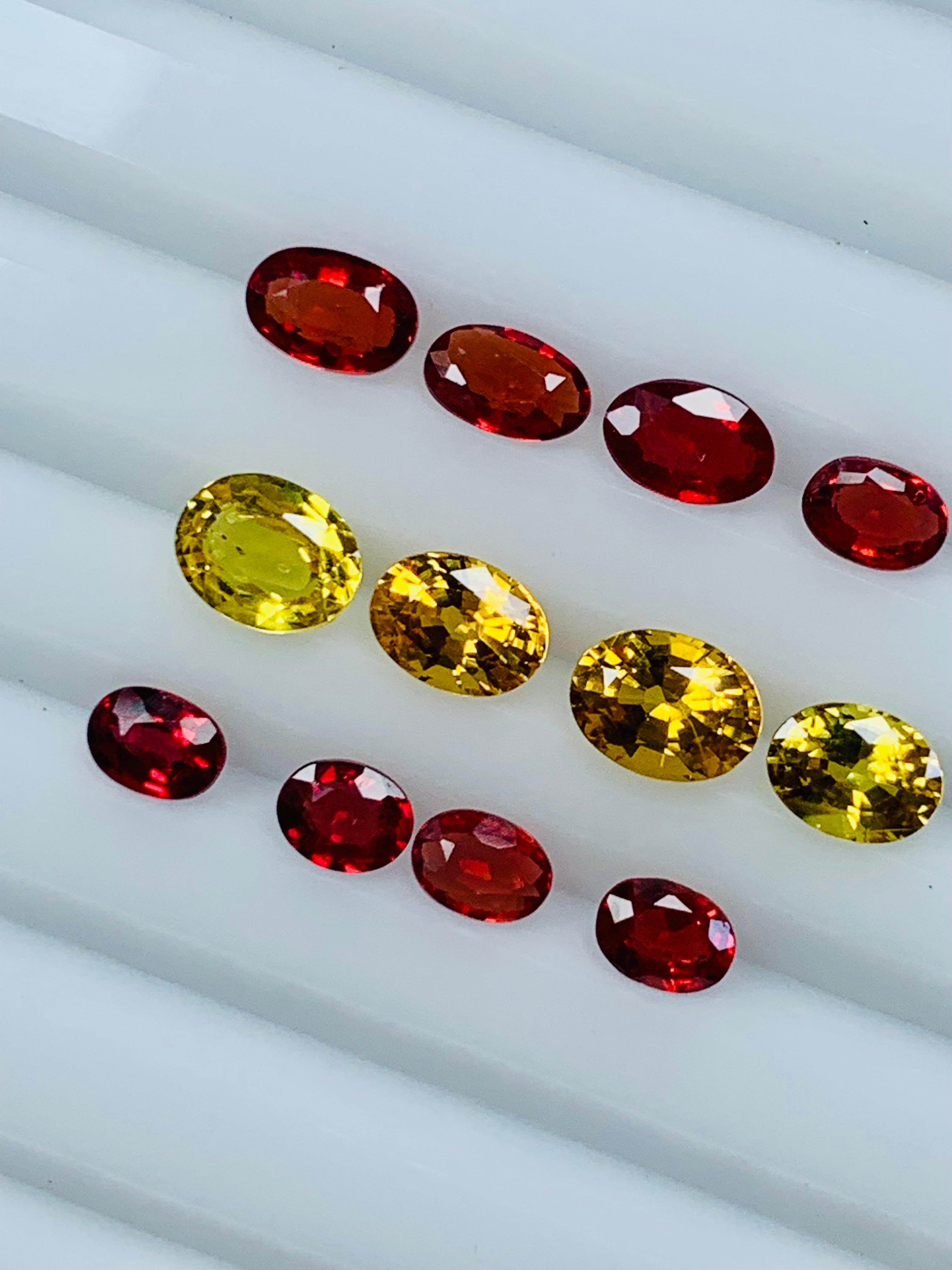 orange sapphire price