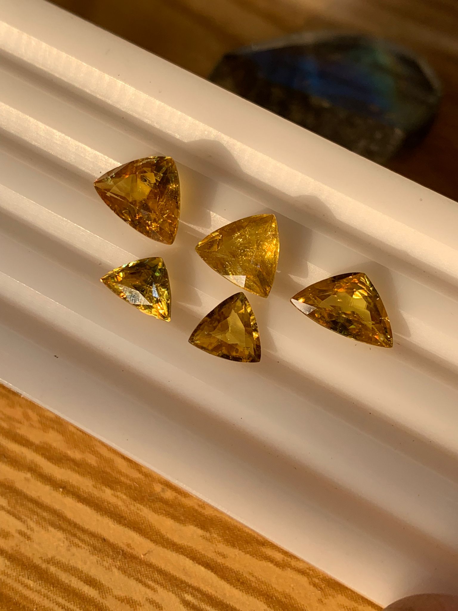 yellow sphene jewelery