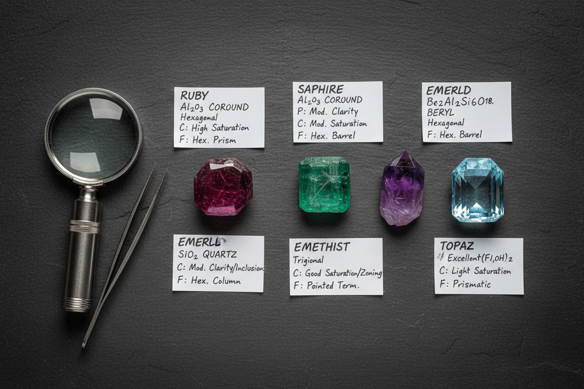 Understanding Facet-Grade Rough Gemstones: Types, Classification & Grading Explained