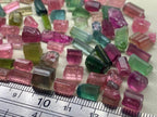 50 grams multi-color Tourmaline rough stones
