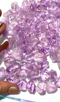 2500 Carats Facet Grade Rose De France colour Amethyst | For Faceting Amethyst