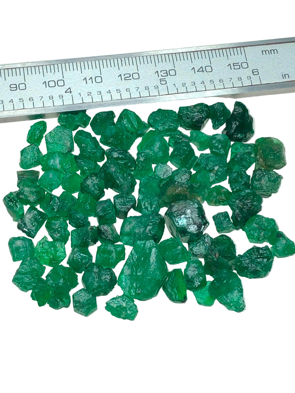 127 Carats Natural Emeralds Rough Deal