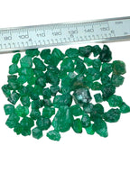 127 Carats Natural Emeralds Rough Deal
